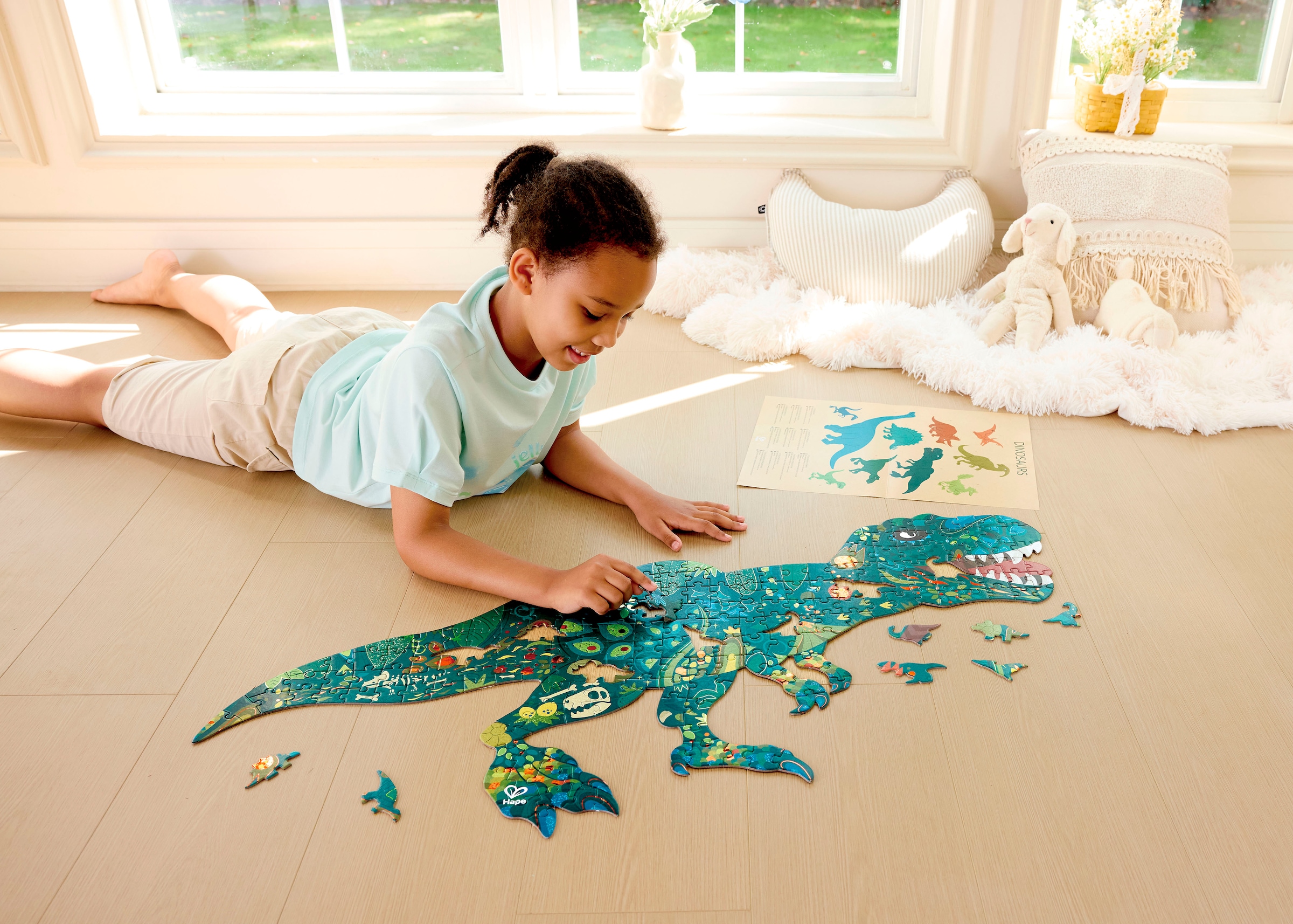 Hape Konturenpuzzle »Dinosaurier«