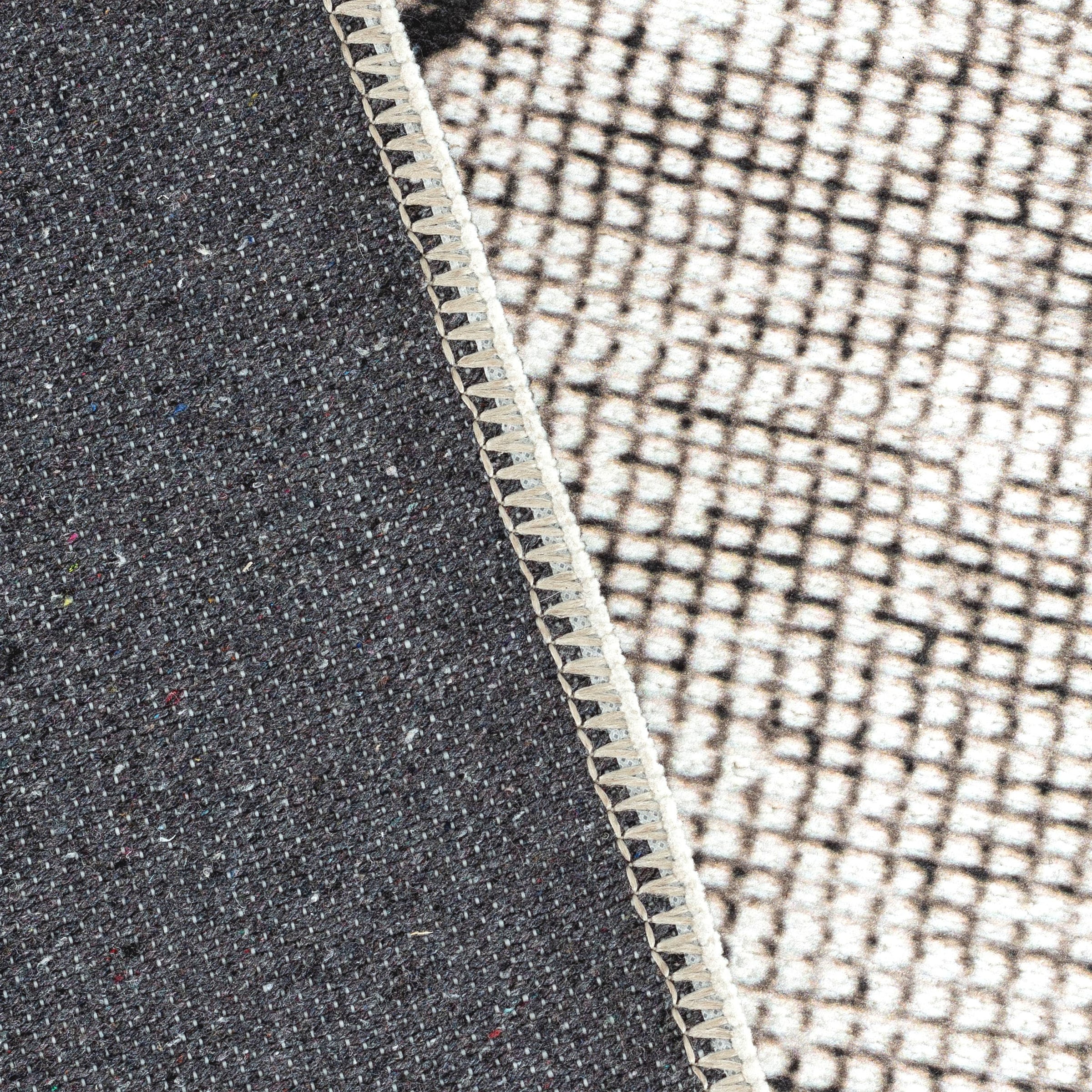 Sehrazat Teppich »EFE 1010«, rechteckig, 5 mm Höhe, Wohnzimmer, Flachwebteppich, Scandi Style