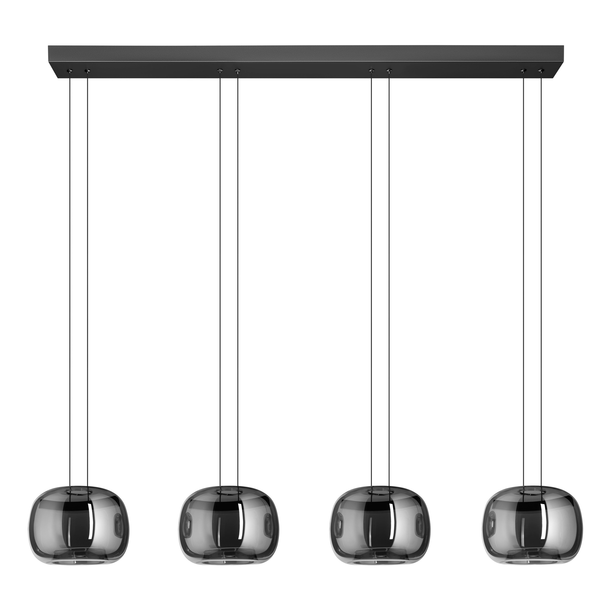 EGLO Hängeleuchte »HORTUNAS Pendellampe - Stahl - LED - 4X5,8W - IP20« LED- günstig online kaufen