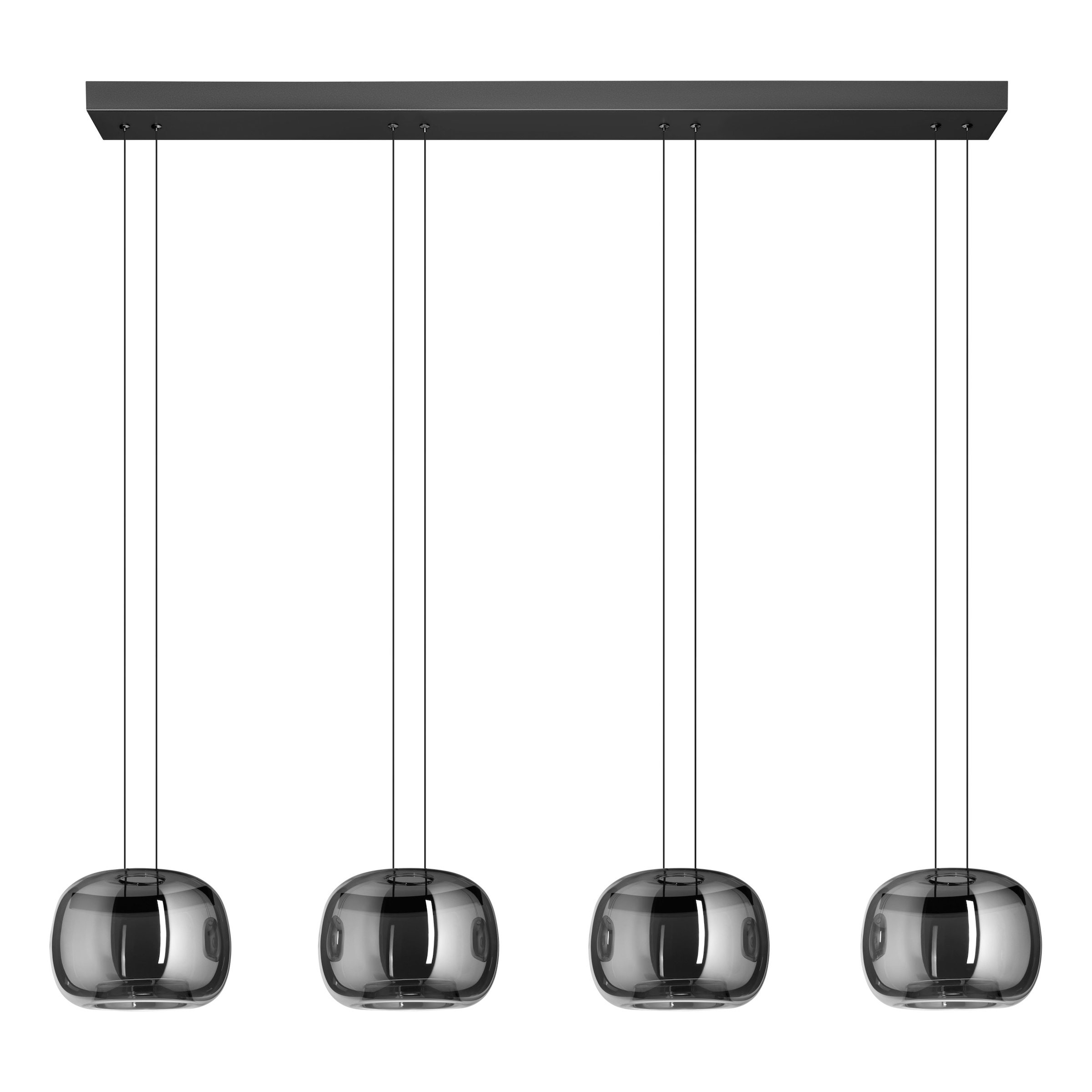 EGLO Hängeleuchte »HORTUNAS Pendellampe - Stahl - LED - 4X5,8W - IP20« LED- günstig online kaufen