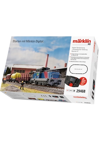 Märklin Modelleisenbahn-Set »Digital-Startpackung "Schwedischer Güterzug Epoche VI" -... kaufen