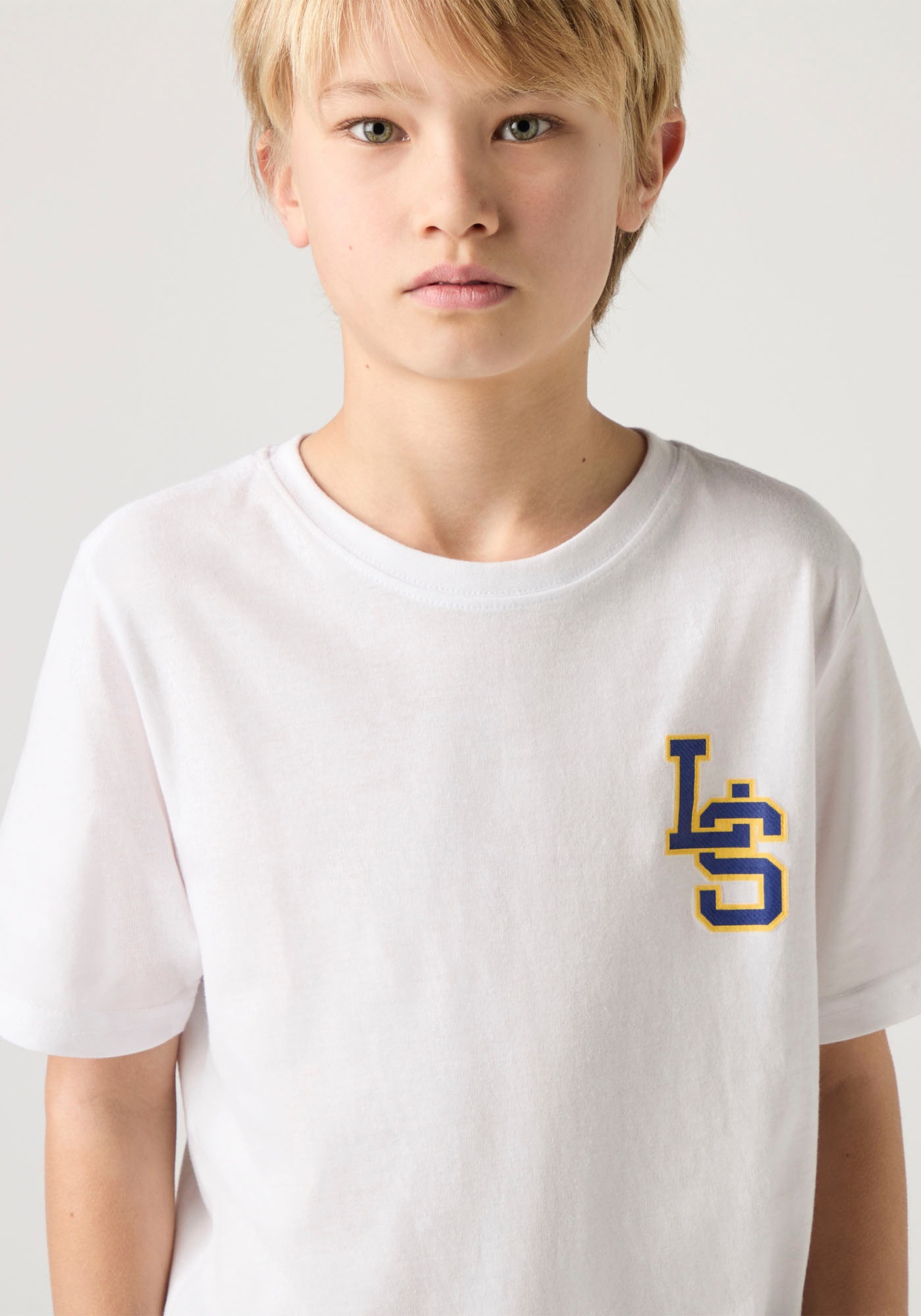 Levi's® Kids T-Shirt »LVB "LS" MONOGRAM TEE«, mit Markendruck for BOYS