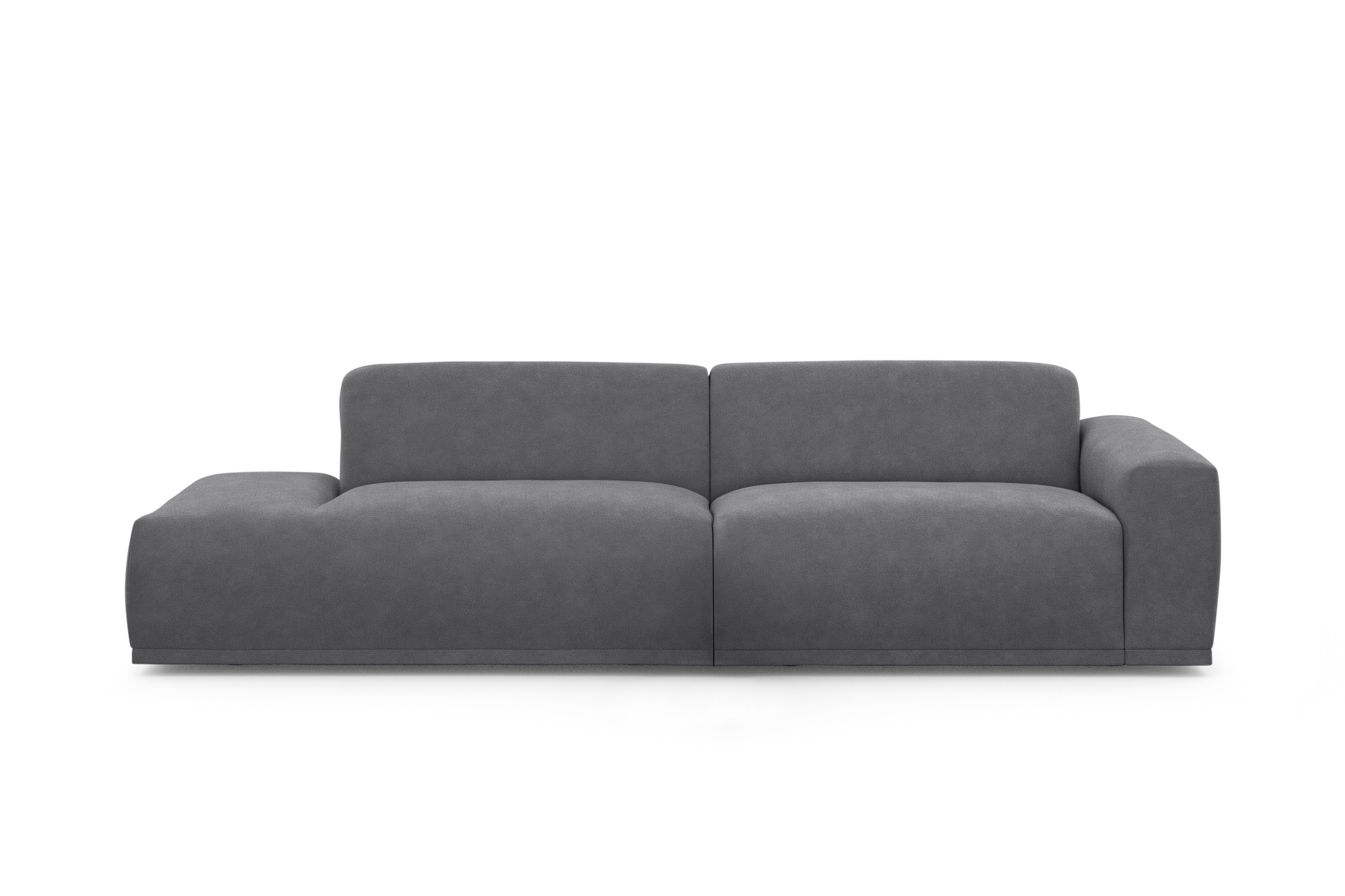 TRENDMANUFAKTUR Big-Sofa »Braga, mit hochwertigem Kaltschaum, Megasofa, in Cord erhältlich« modernes Big-Sofa, Couch mit hohem Sitzkomfort, 277/72/107 cm (B/H/T)