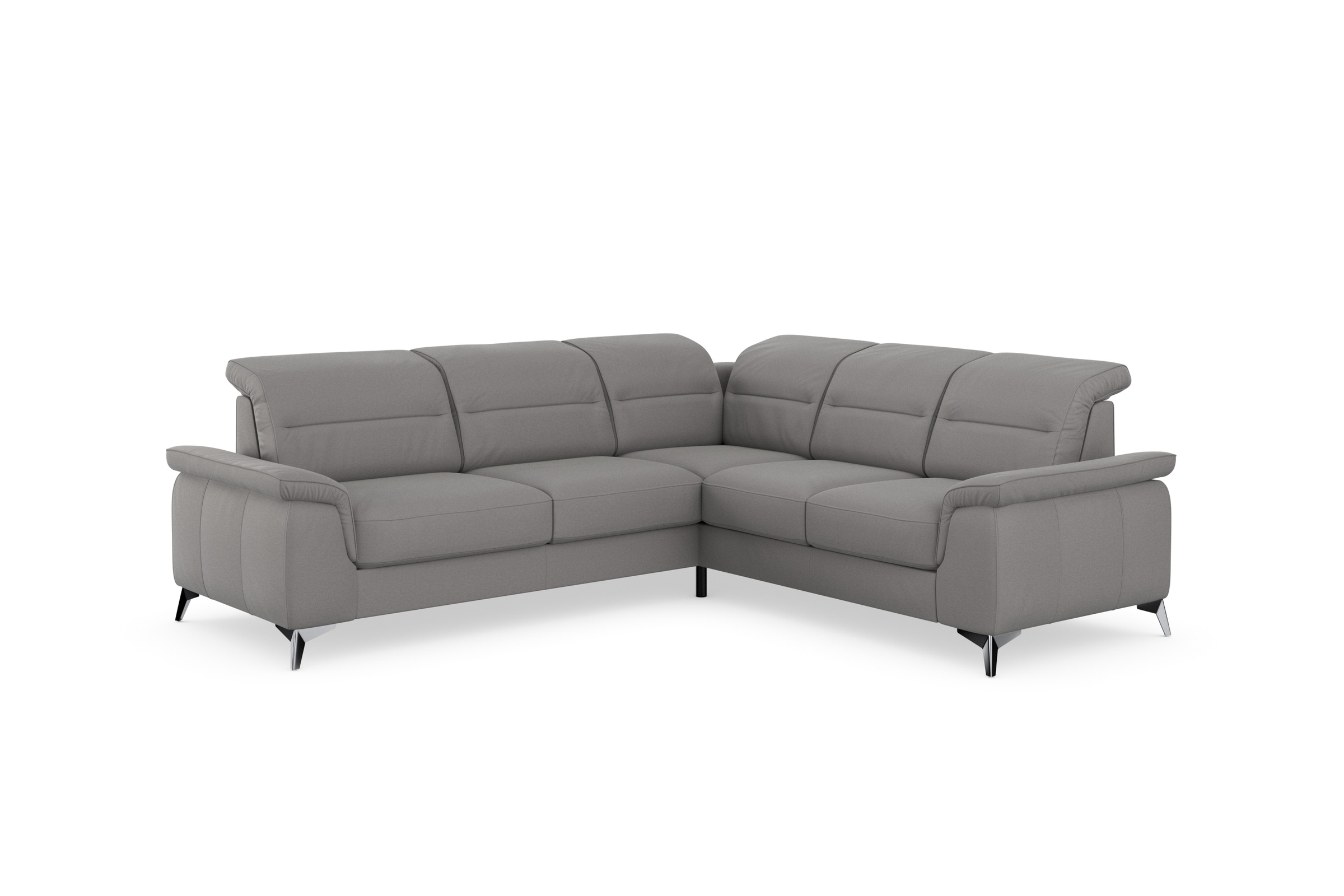 sit&more Ecksofa »Sinatra L-Form«, optional mit Kopfteilverstellung und Armteilfunktion
