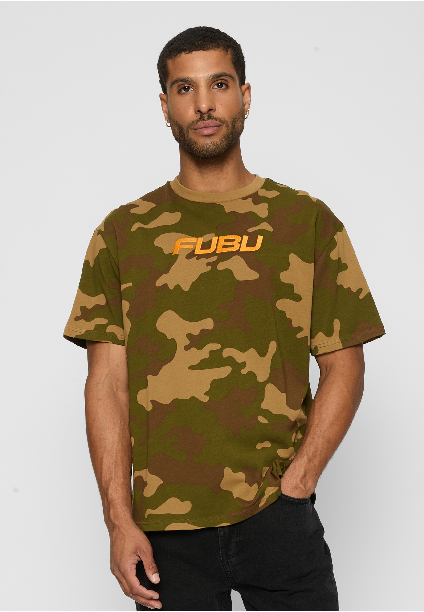 Fubu T-Shirt »Fubu Herren FM221-001-01 FUBU Corporate Camo Tee« 1 Stk.