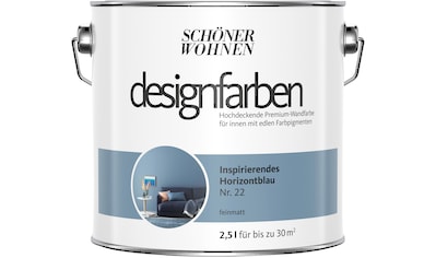 SCHÖNER WOHNEN-Kollektion Wand- und Deckenfarbe »Designfarben«, 2,5 L, Inspirierendes... kaufen