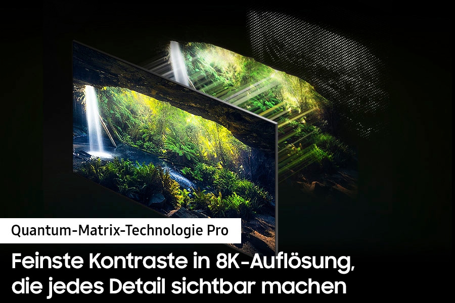 Samsung LED-Fernseher, 214 cm/85 Zoll, 8K, Smart-TV, Neo Quantum HDR 8K Plus, Neural Quantum Prozessor 8K, Gaming Hub