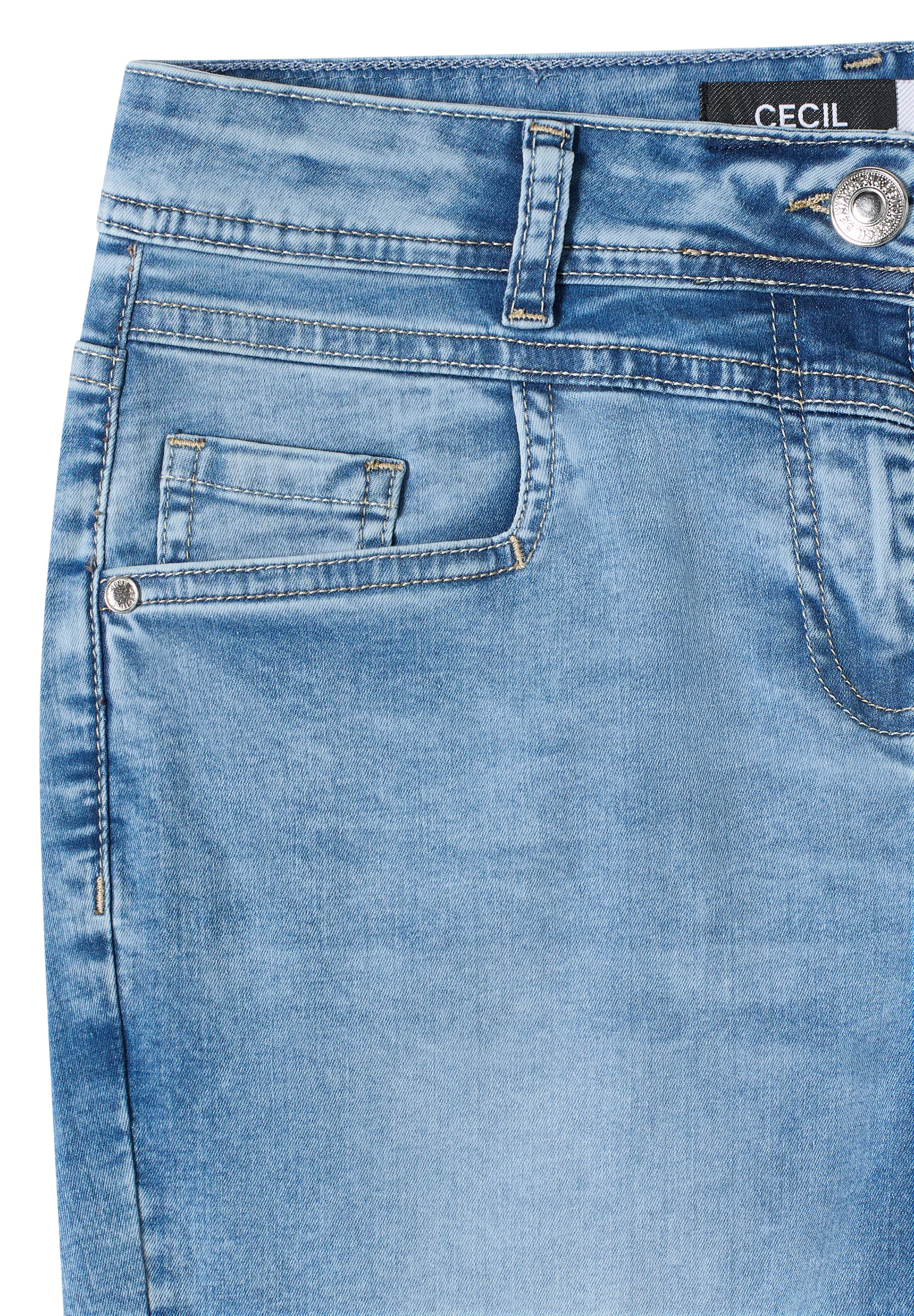 Cecil Slim-fit-Jeans »Style Scarlett« im Five-Pocket Style