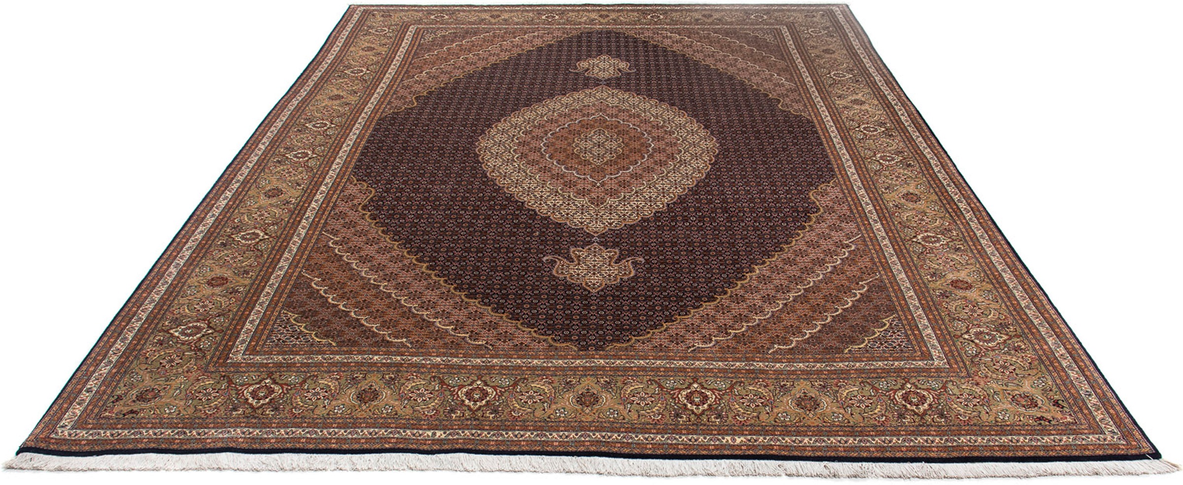 morgenland Orientteppich »Perser - Täbriz - 338 x 248 cm - hellbraun«, rech günstig online kaufen