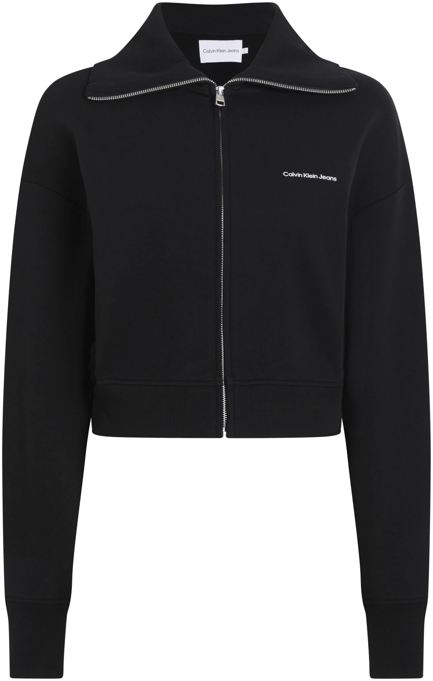 Calvin Klein Jeans Sweatjacke »DIFFUSED MONOLOGO ZIP-THROUGH«, mit Logoschriftzug