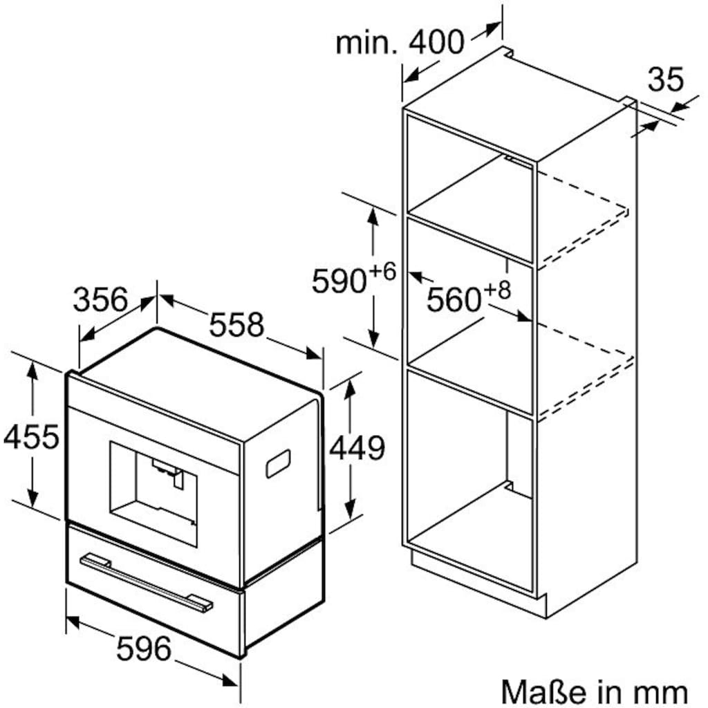 NEFF Einbau-Kaffeevollautomat »N 90 C15KS61N0«