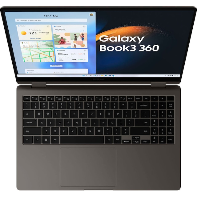 Samsung Notebook »Galaxy Book3 360«, 39,6 cm, / 15,6 Zoll, Intel, Core i5,  Iris® Xᵉ Graphics, 512 GB SSD auf Raten kaufen