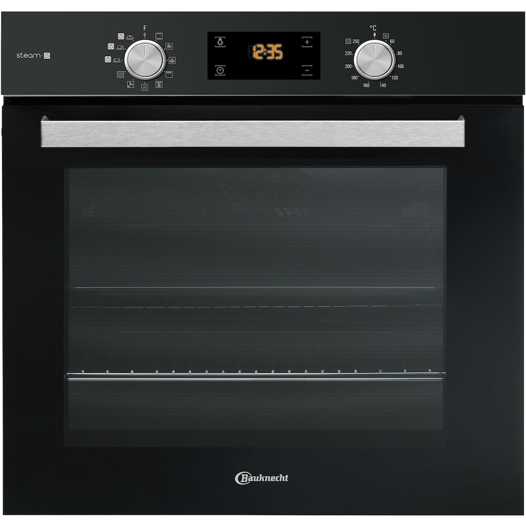 BAUKNECHT Backofen »BAK5S KP8V2 BLG«, BAK5S KP8V2 BLG, mit Backauszug, Pyrolyse-Selbstreinigung