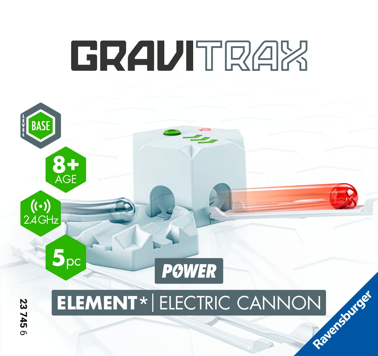 Ravensburger Kugelbahn-Bausatz »GraviTrax POWER, Element Electric Cannon«