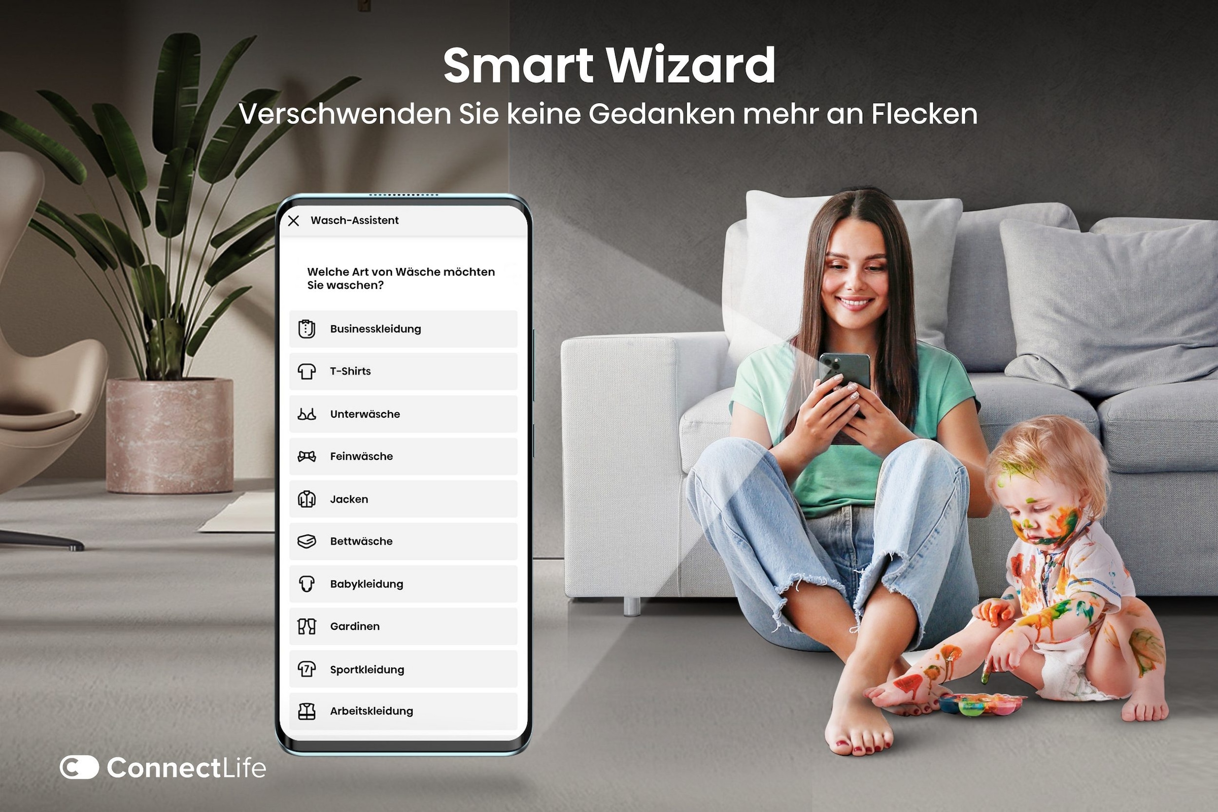 Hisense Waschmaschine »WF5S1045BW« 10,5 kg 1400 U/min AutoDosing