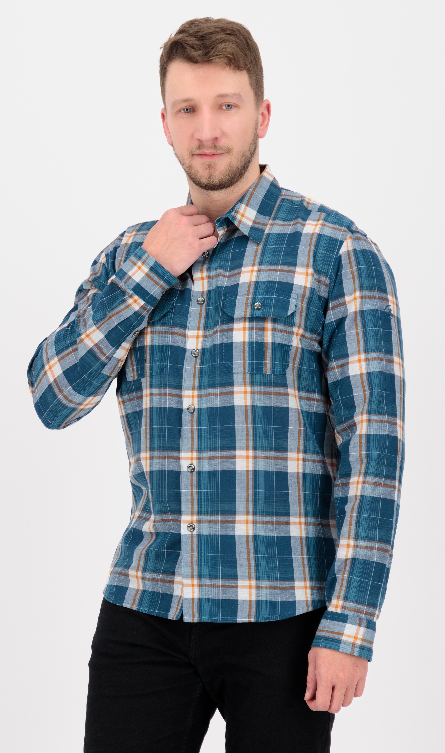 DEPROC Active Outdoorhemd »DENVER M MEN« auch in Großen Größen erhältlich