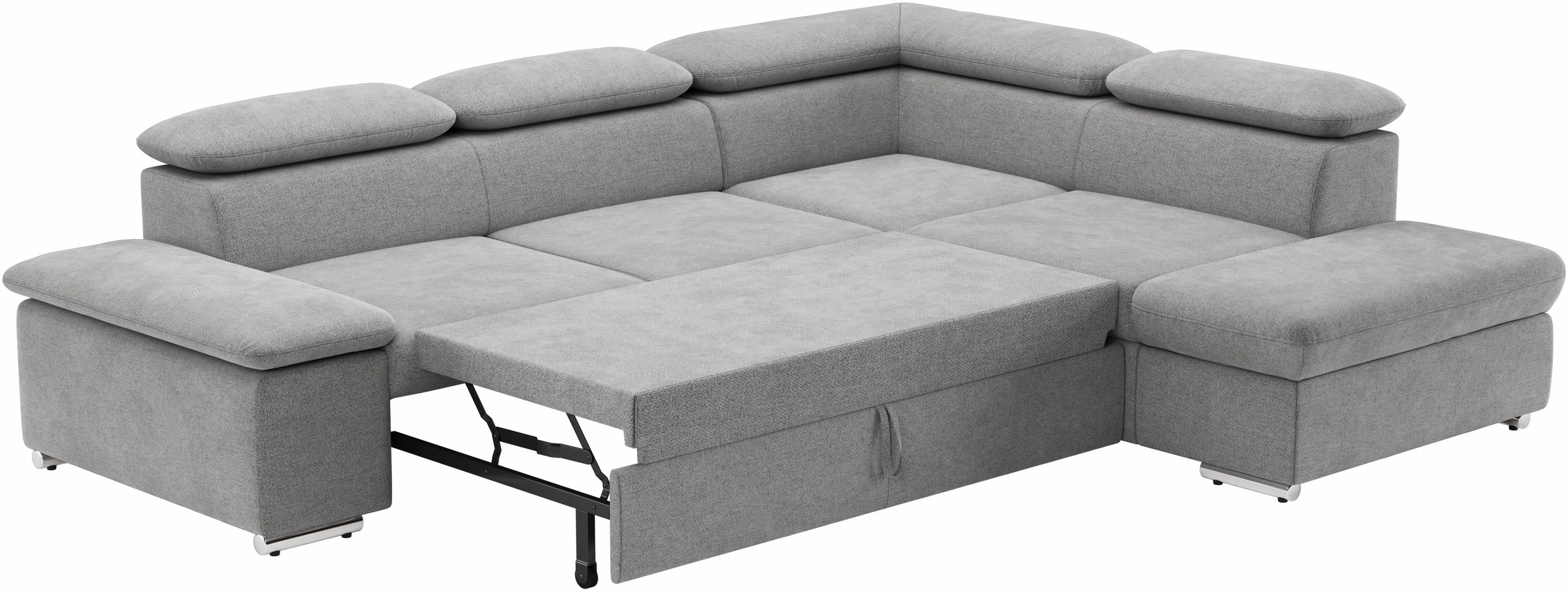 Ecksofa Valantine V, wahlweise mit Bettfunktion
