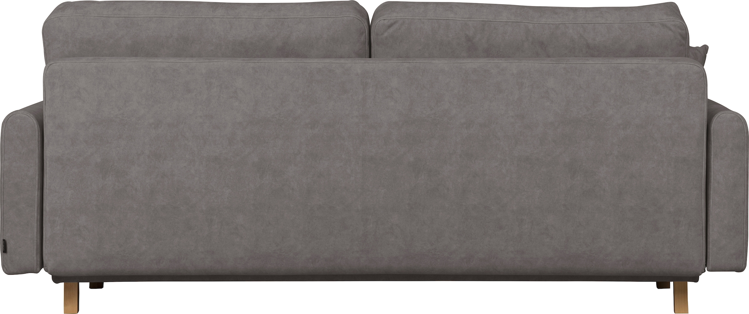 Home affaire 3-Sitzer »TRIPLO optionale Schlafsofa mit Bettkasten, Maße B/T/H: 215/100/89 cm«, Wahlweise Bettfunktion - Liegefläche 145x191 cm, Rücken-, Zierkissen