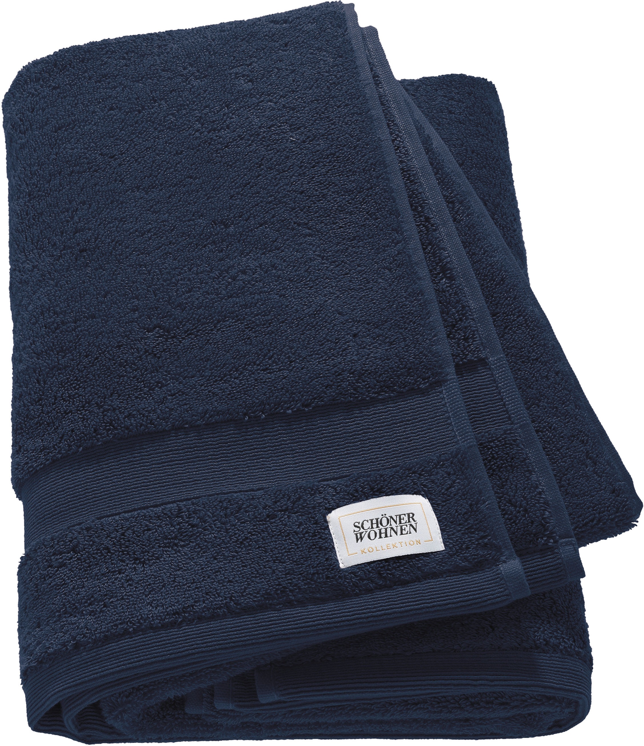 SCHÖNER WOHNEN-Kollektion Handtuch Set »Cuddly«, (Set, 5 St., 2 Gästetücher 30x50 cm), schnell trocknende Airtouch-Qualität