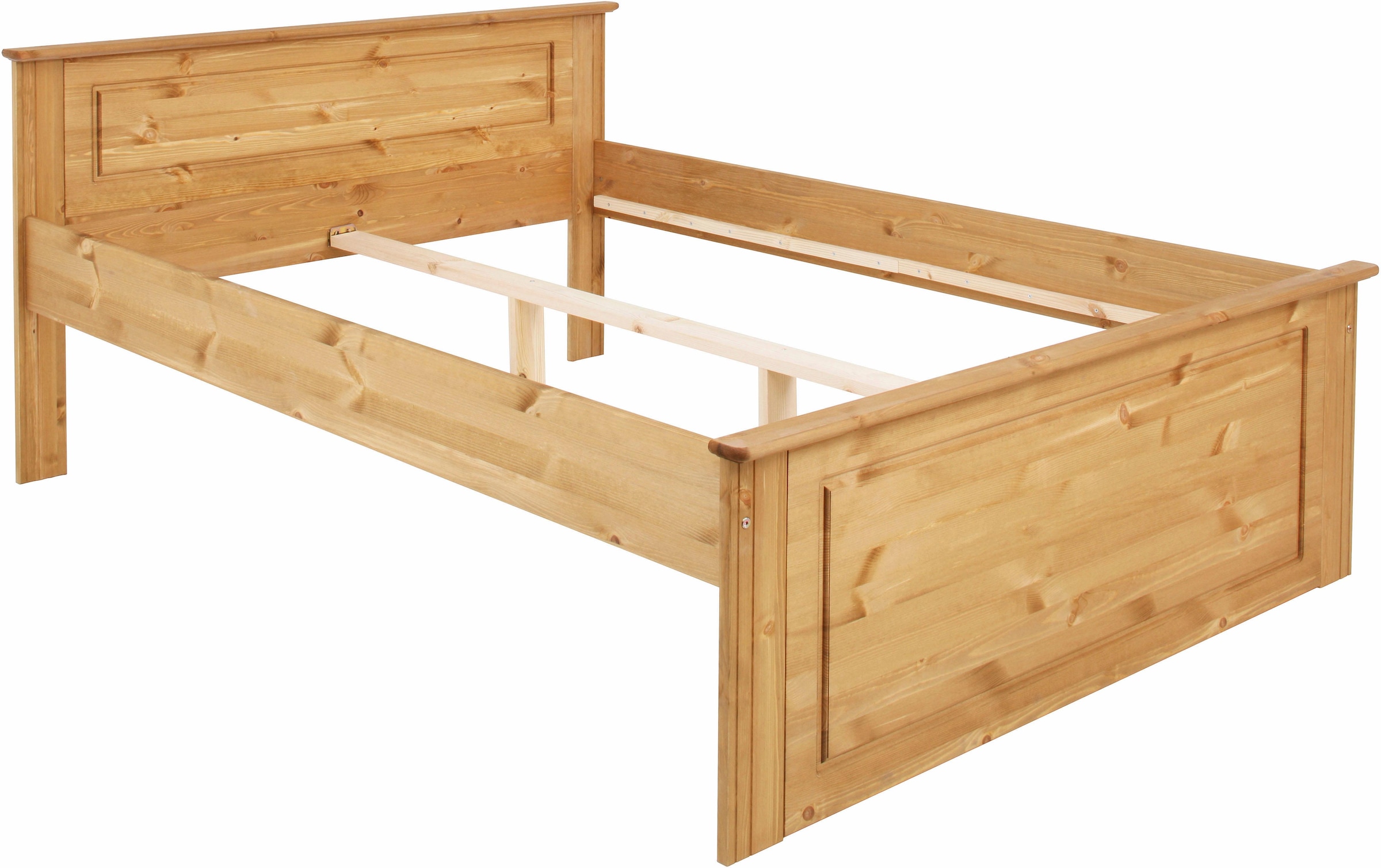 OTTO home Schlafzimmer-Set »Hugo« Set, 3 Stk. tlg. Bett 140x200cm, 2-trg Kleiderschrank und 1 Nachttisch