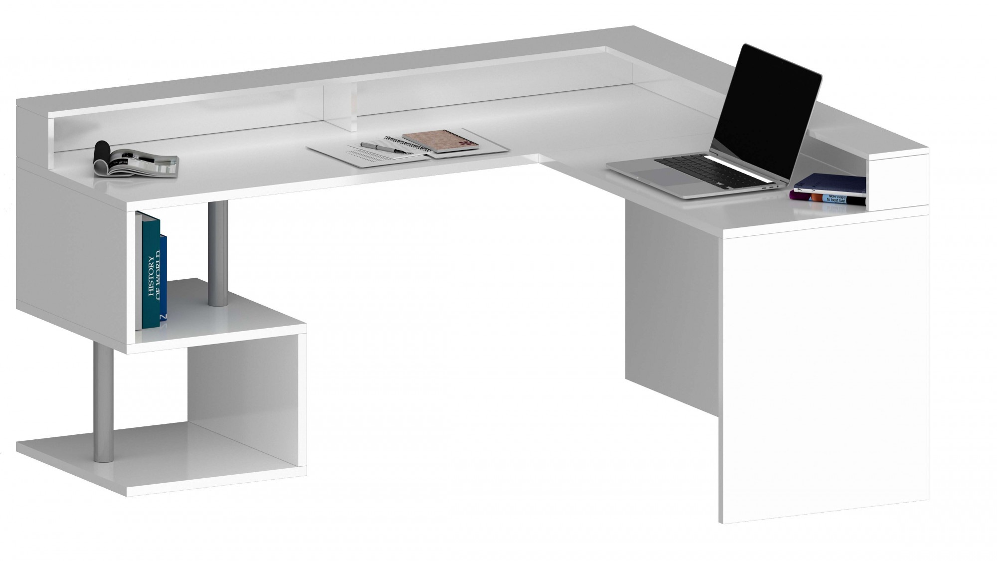 INOSIGN Eckschreibtisch »Esse, Schreibtisch im modernen Design«, mit oder o günstig online kaufen