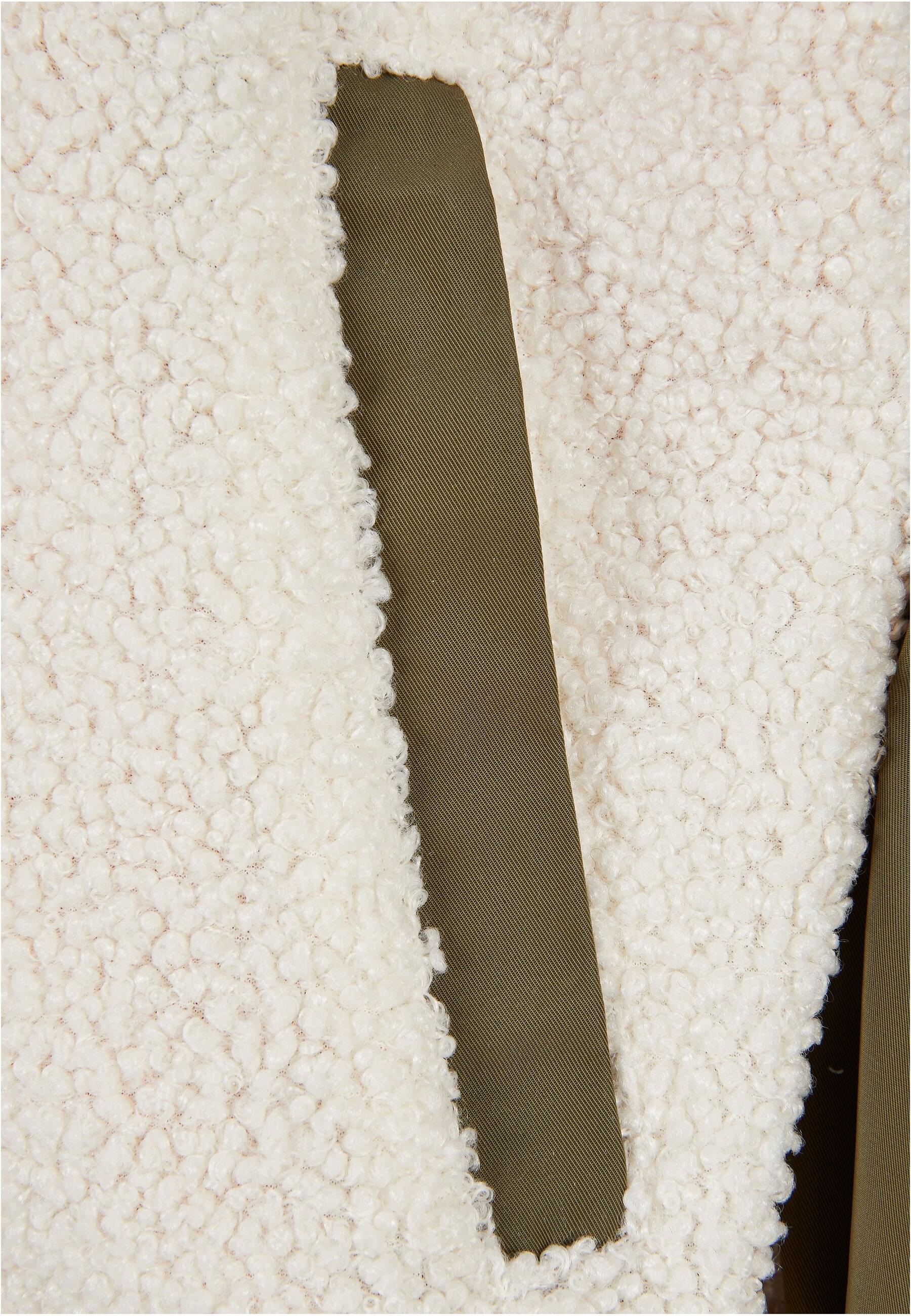 URBAN CLASSICS Bomberjacke »Urban Classics Damen Ladies Oversized Sherpa Mixed Bomber Jacket« 1 Stk. tlg. ohne Kapuze