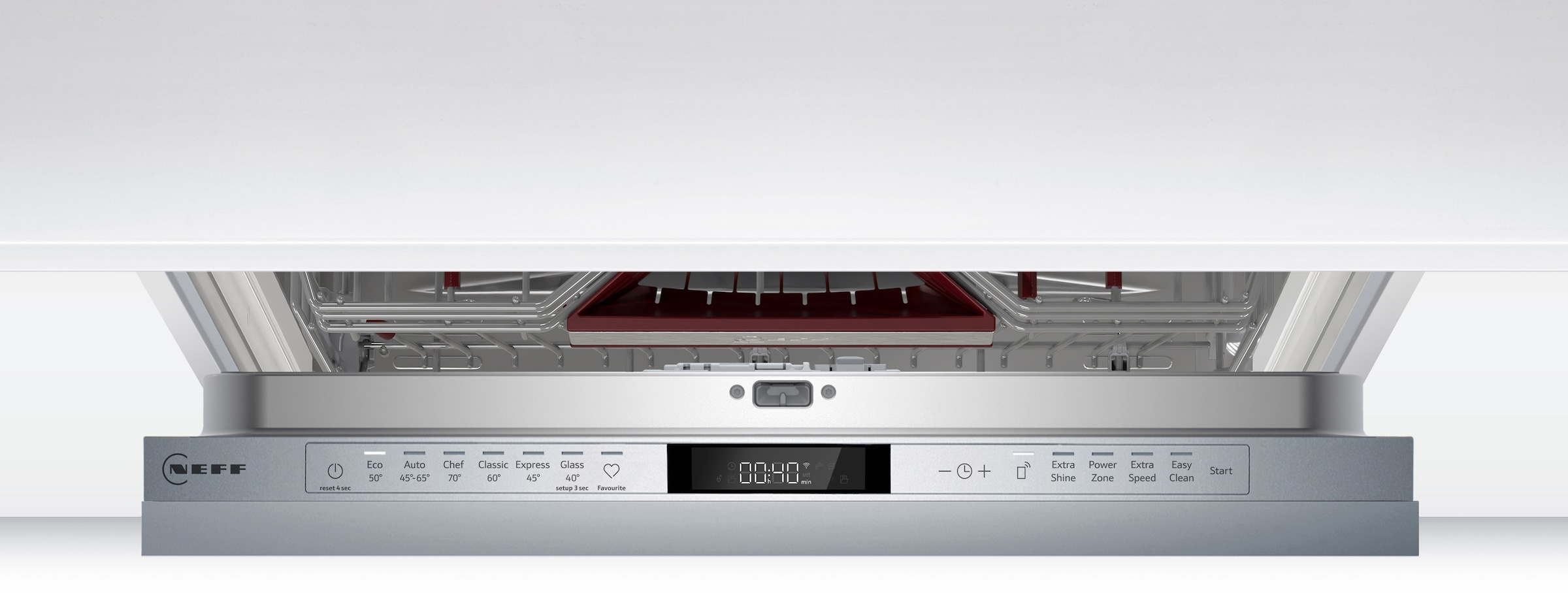 NEFF vollintegrierbarer Geschirrspüler N 70 »S157ZCX18E« 14 tlg. Maßgedecke