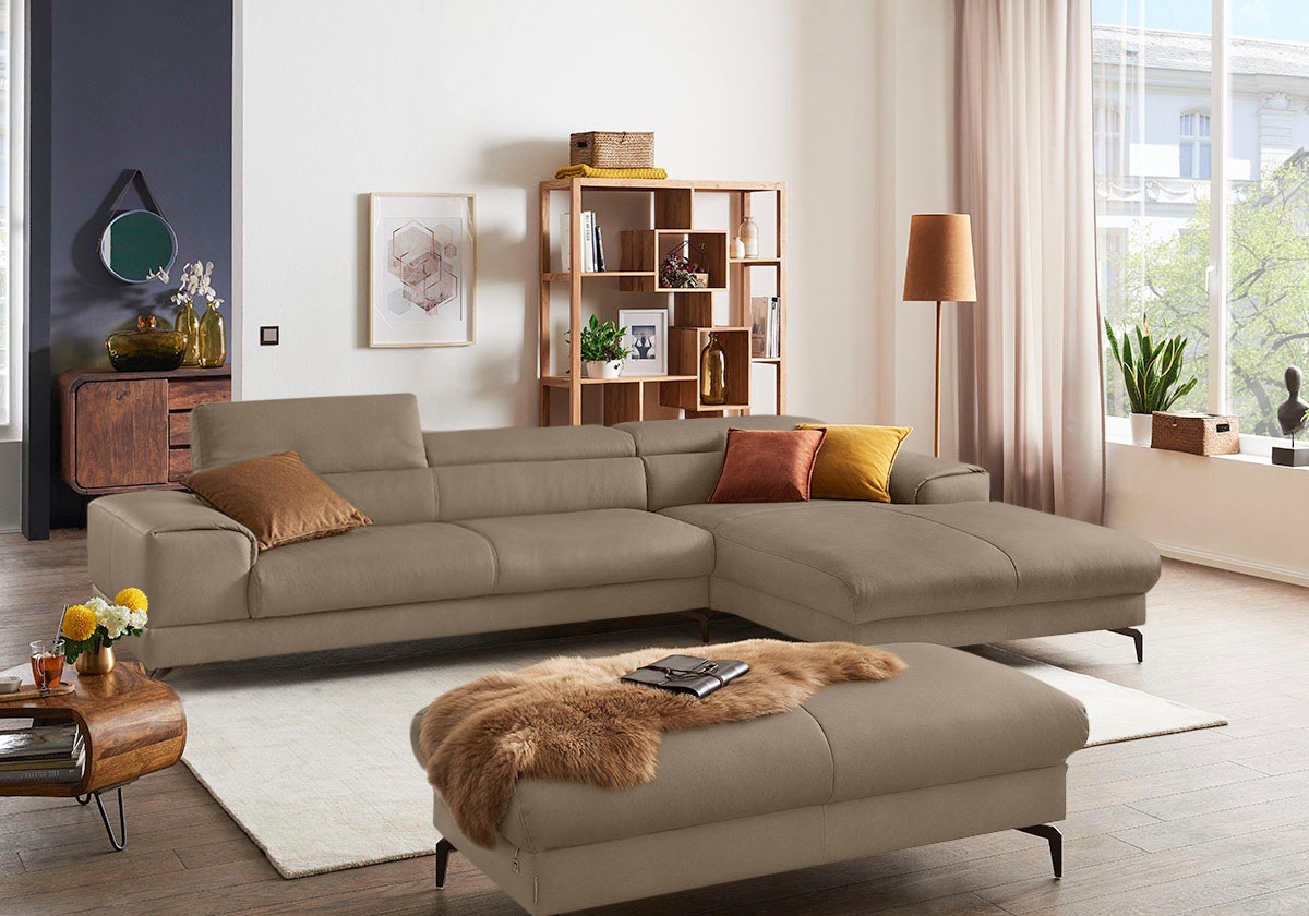 W.SCHILLIG Ecksofa »piedroo, Designsofa mit tollem Sitzkomfort, bequem und günstig online kaufen
