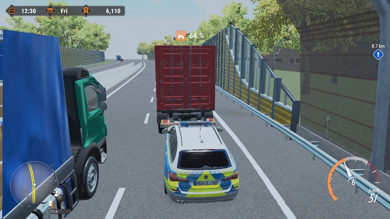 aerosoft Spielesoftware »Autobahn-Polizei Simulator«, Nintendo Switch