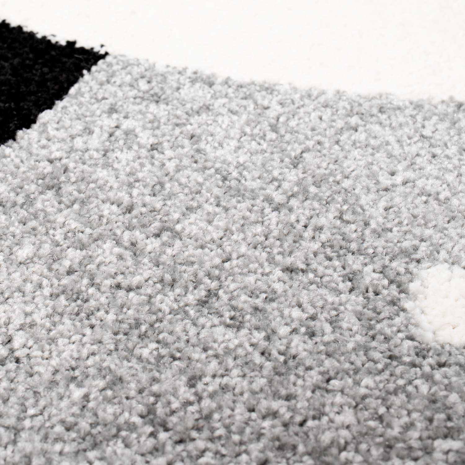 Carpet City Kinderteppich »Bubble Kids 1334«, rechteckig, 11 mm Höhe, Spielteppich, Panda-Bär, Weicher Flor, Pflegeleicht, Kinderzimmer