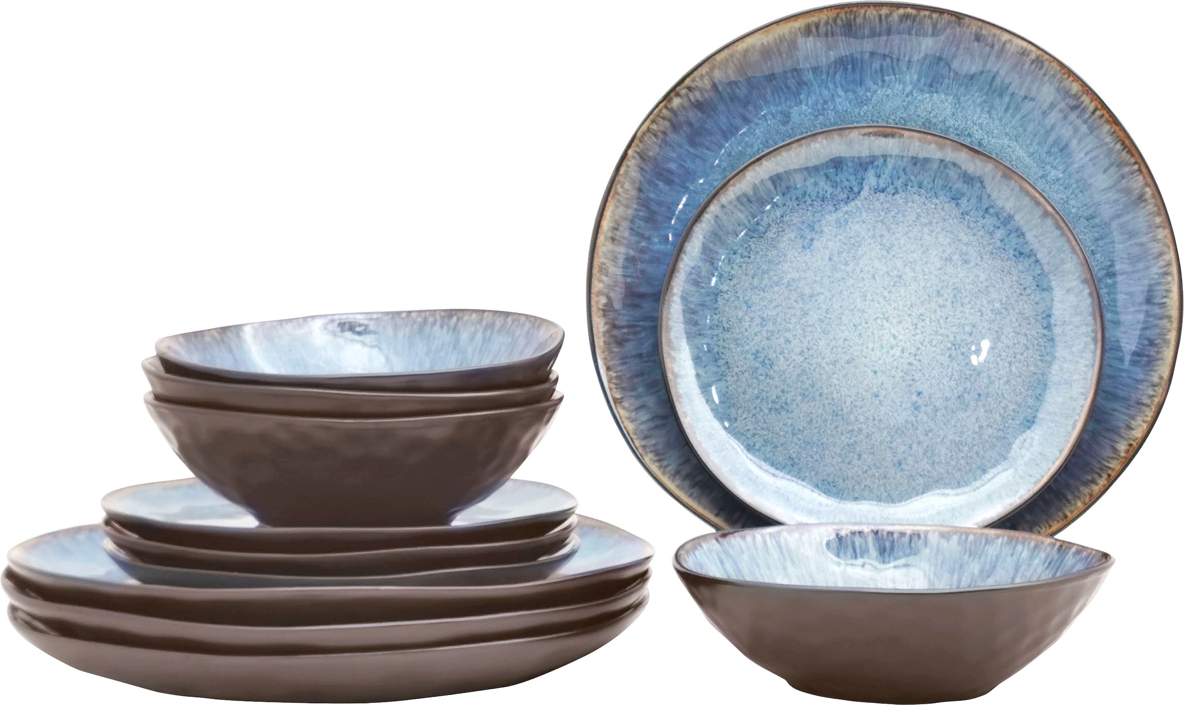 my home Tafelservice »Geschirr-Set, Service Arnhem«, (Set, 12 tlg.), jedes günstig online kaufen