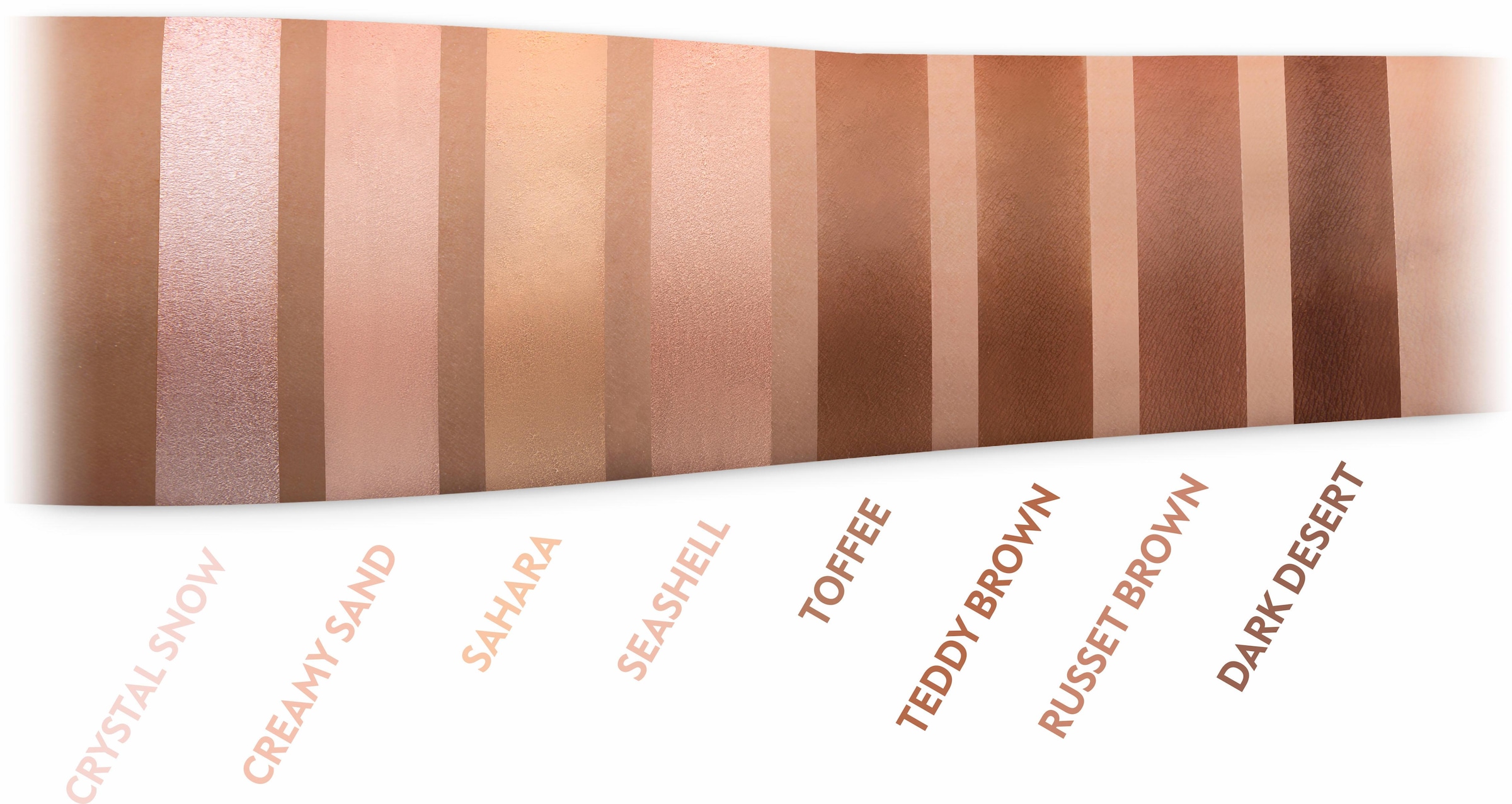 Luvia Cosmetics Contouring-Palette »Essential Contouring Shades Vol. 1«, (8 tlg.), 8 Farben