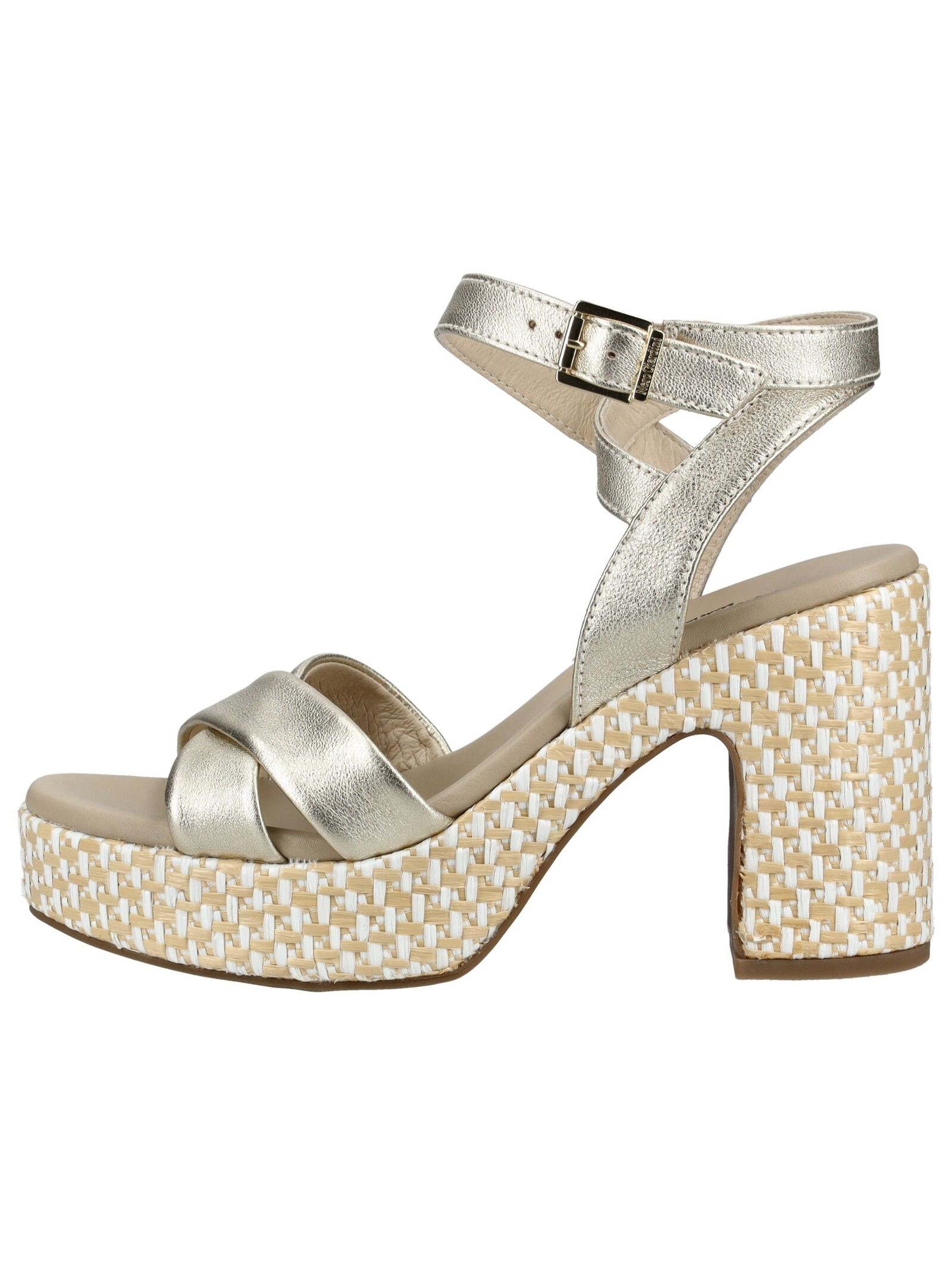 Nero Giardini High-Heel-Sandalette »Nero Giardini Sandalen Leder«