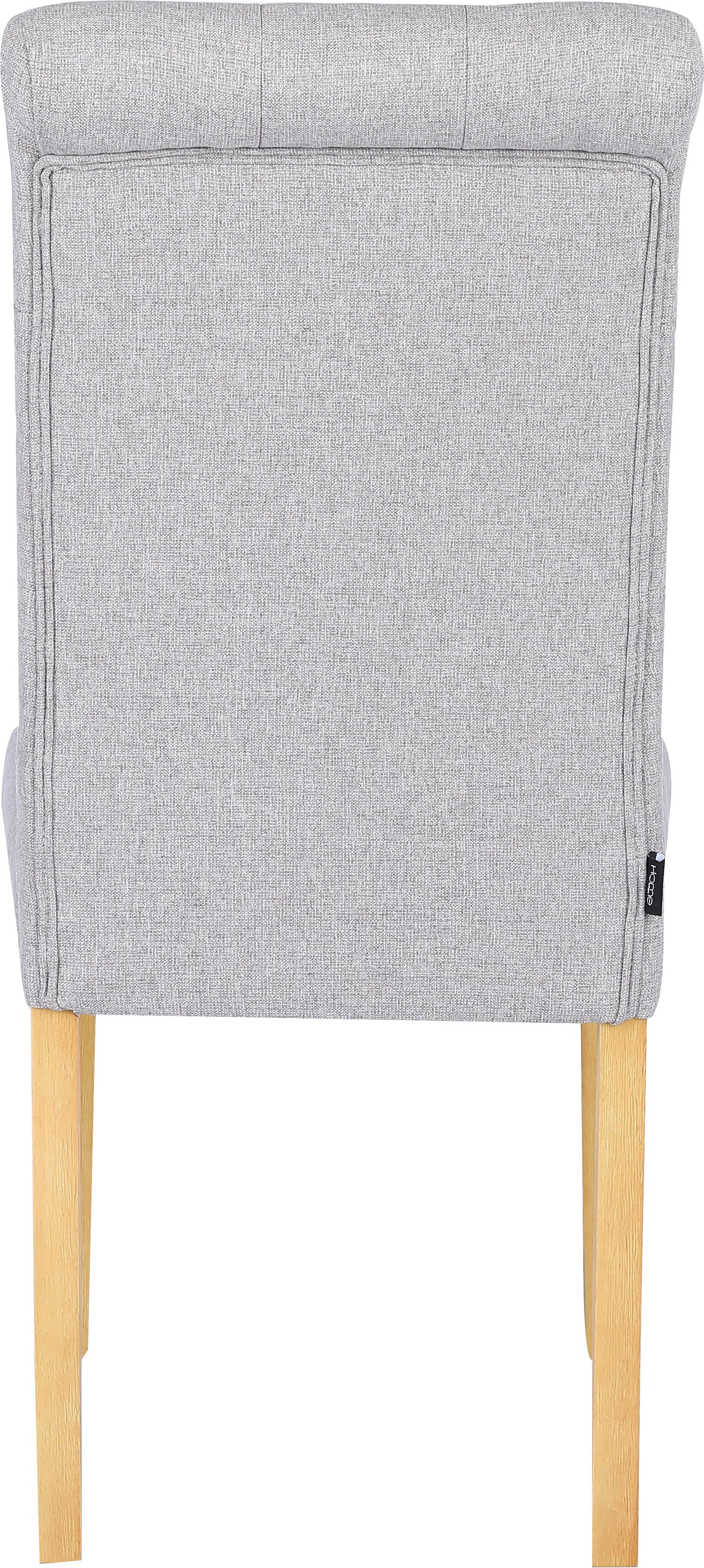 Home affaire Esszimmerstuhl »Liao, 2er-Set«, (Set), pflegeleichter Webstoff Bezug, Knopfheftung, Sitzhöhe ca. 51 cm