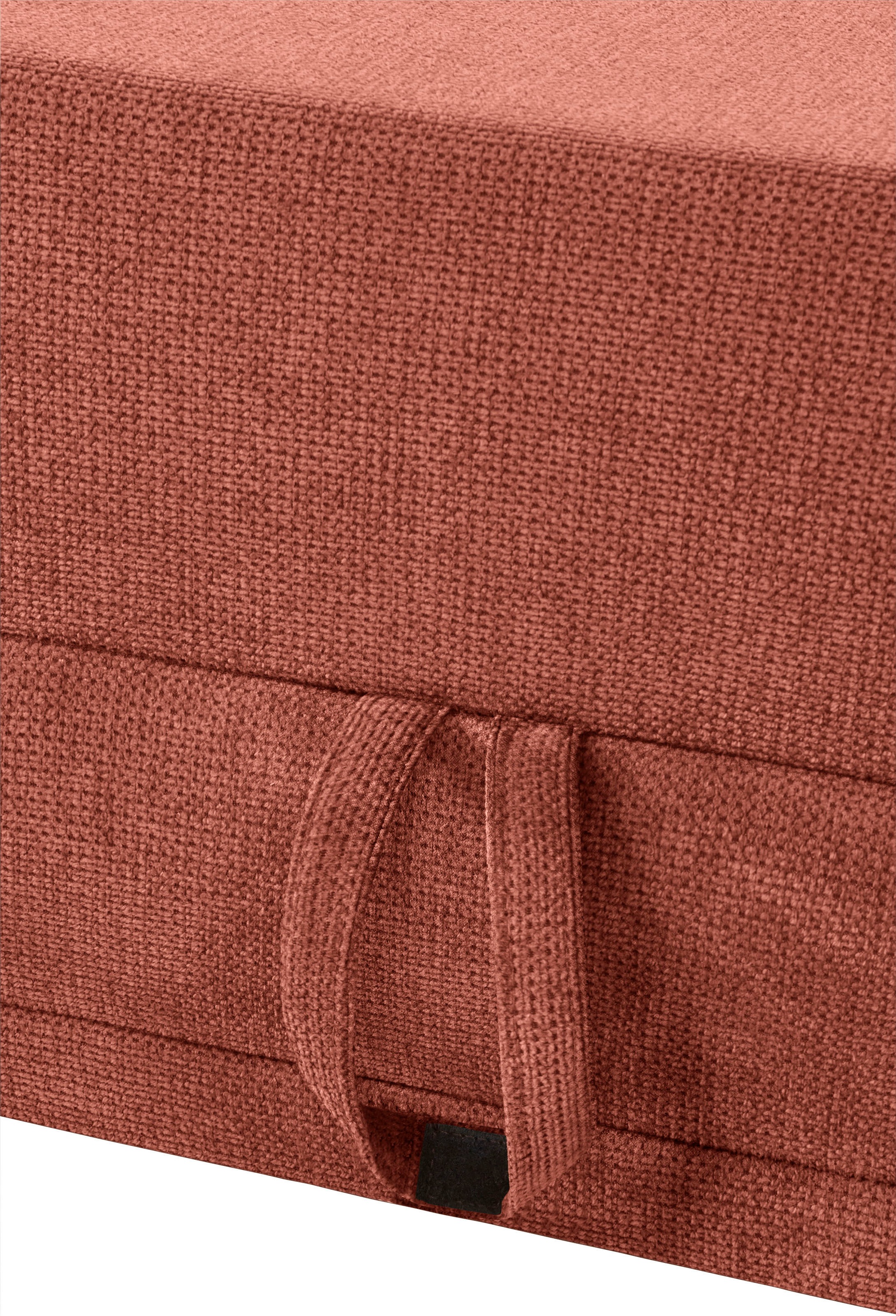 sit&more Ecksofa »Clio L-Form«, wahlweise mit Bettfunktion oder Vorziehsitz und Bettkasten, Federkern