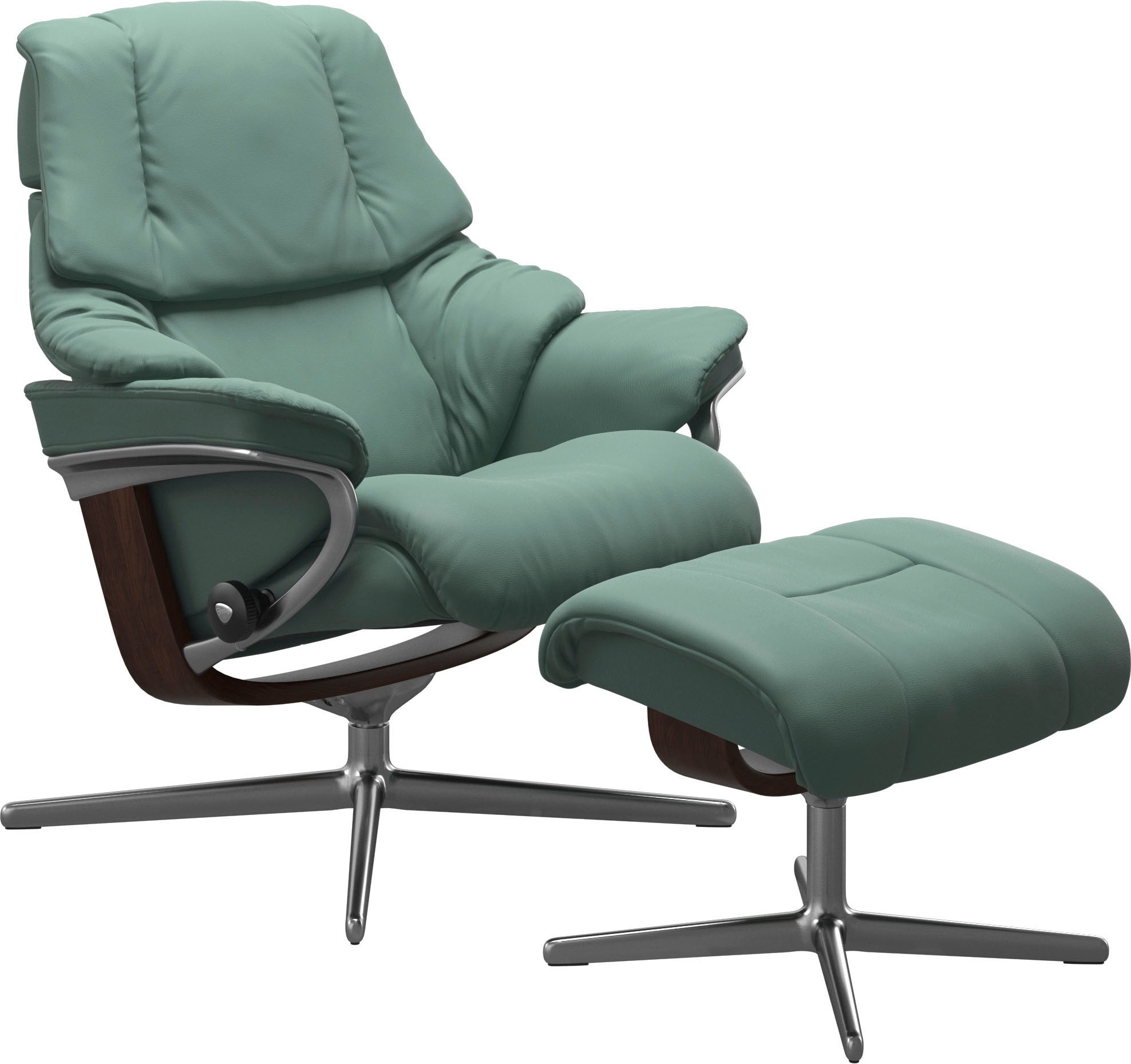 Stressless® Relaxsessel »Reno«, mit Cross Base, Größe S, M & L, Holzakzent günstig online kaufen