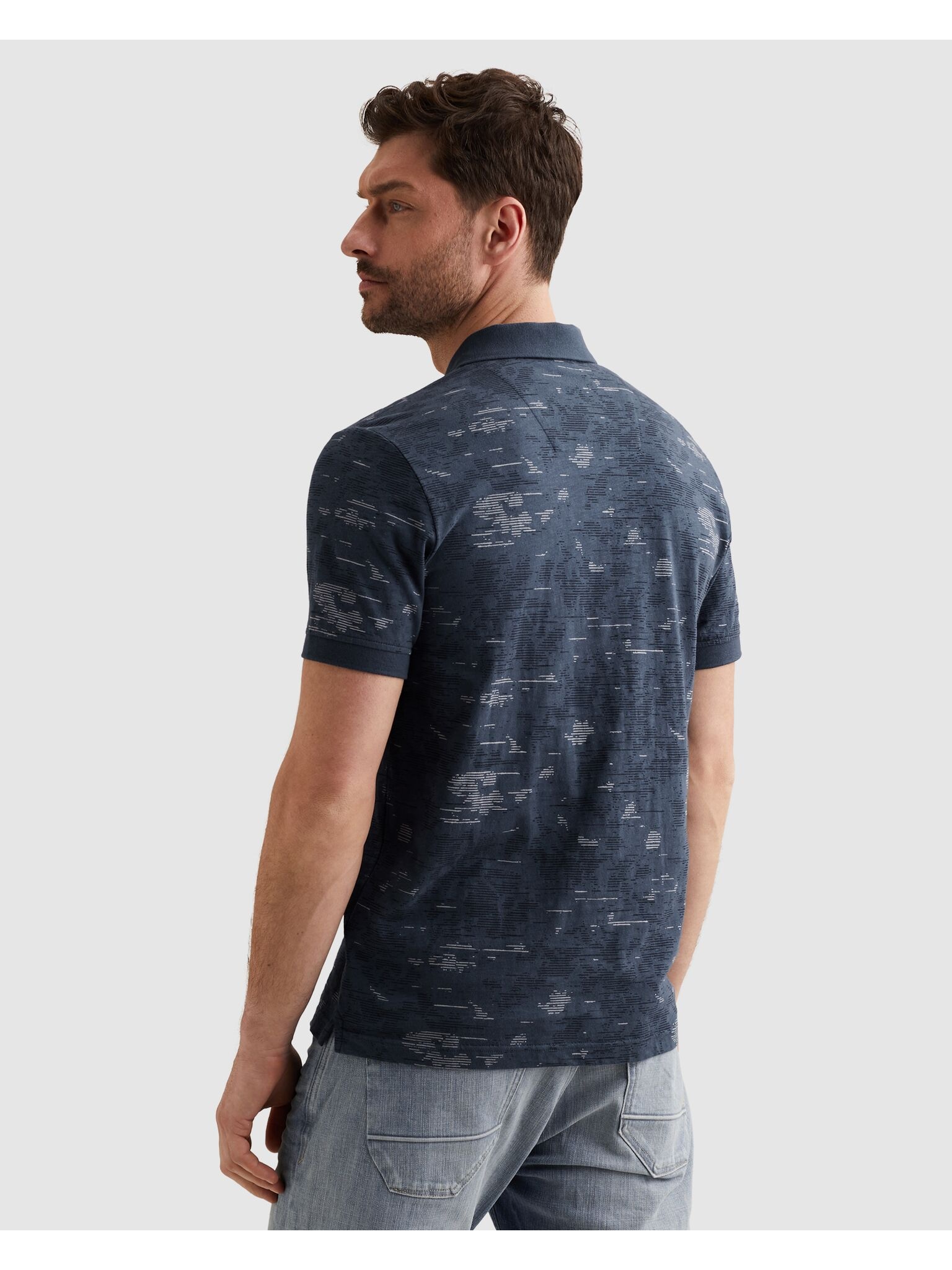 PME LEGEND Poloshirt mit Logo Stickerei