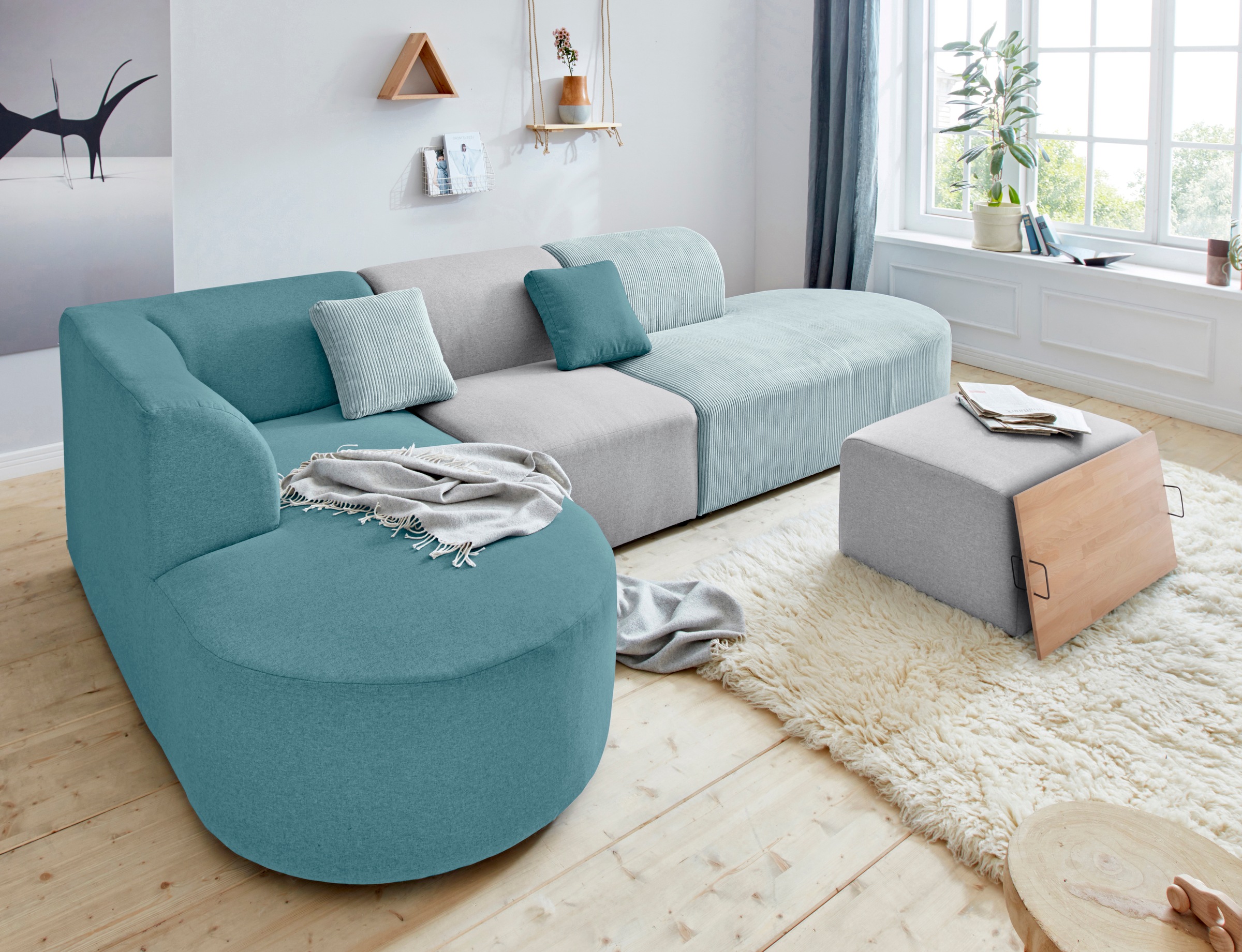 kaufen online andas oder als Sofa-Eckelement Modulteil Einzelelement »Alesund«,