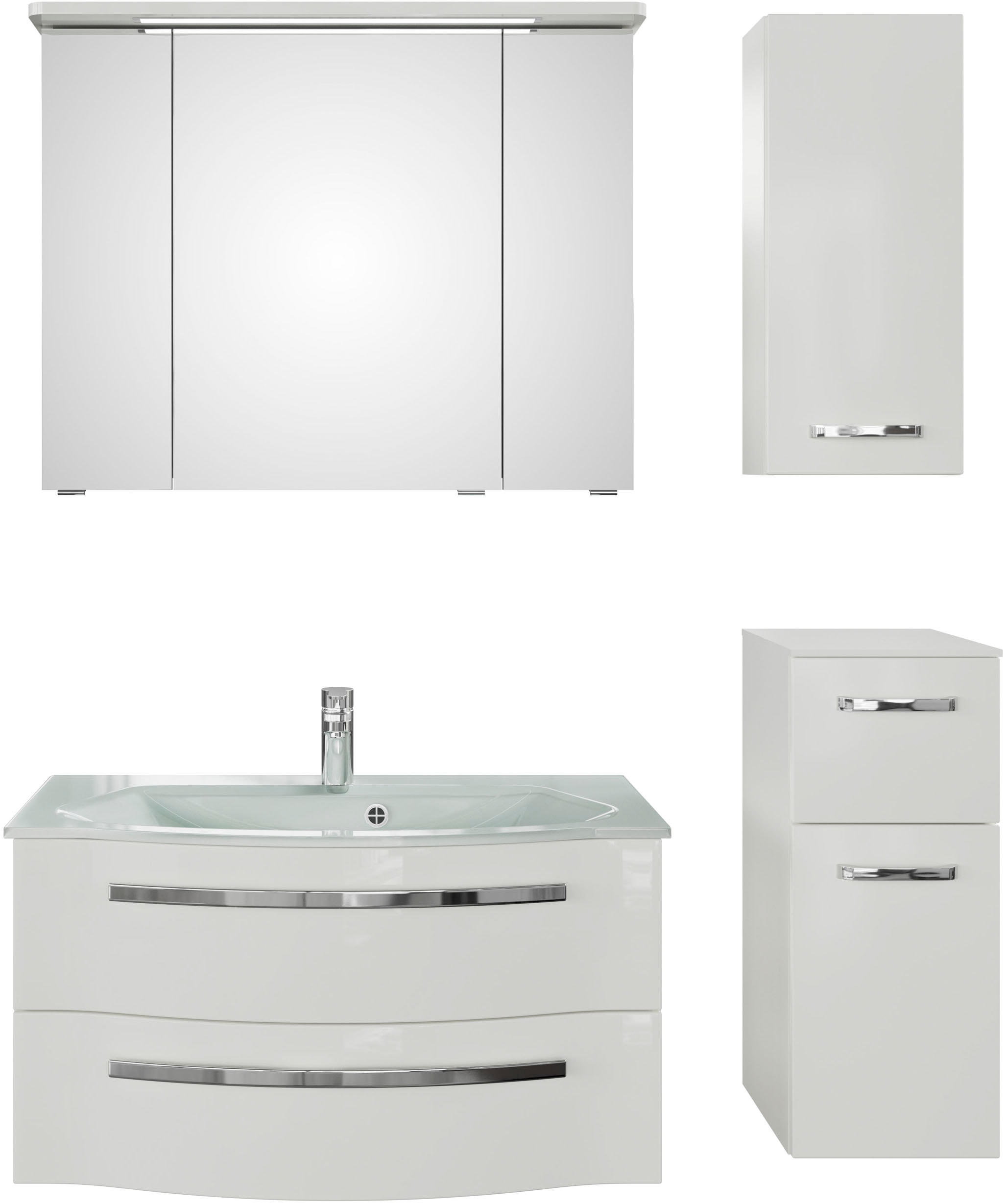 Saphir Badmöbel-Set »Serie 4005«, (Set, 5 St.) günstig online kaufen