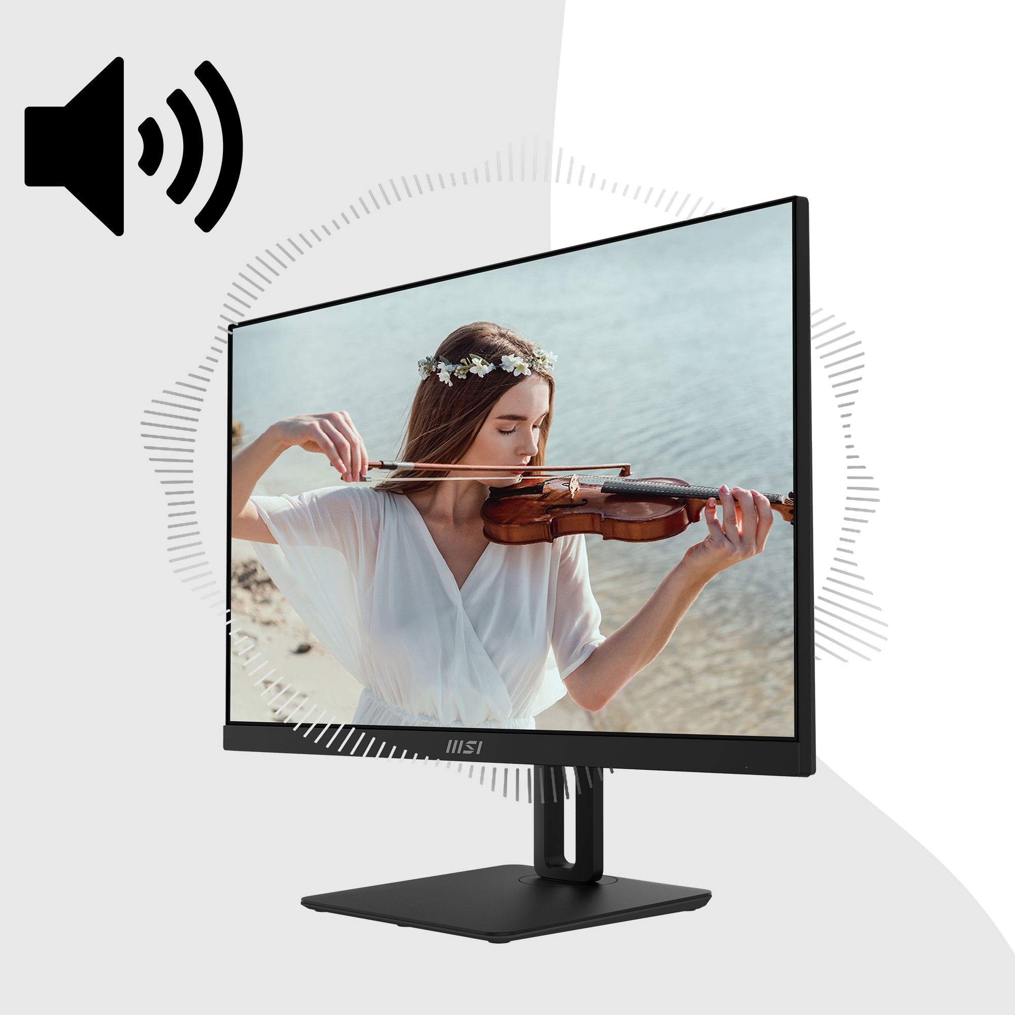 MSI LED-Monitor »PRO MP271AP«, 68,6 cm/27 Zoll, 1920 x 1080 px, Full HD, 1 ms Reaktionszeit, 100 Hz, höhenverstellbar, 3 Jahre Herstellergarantie
