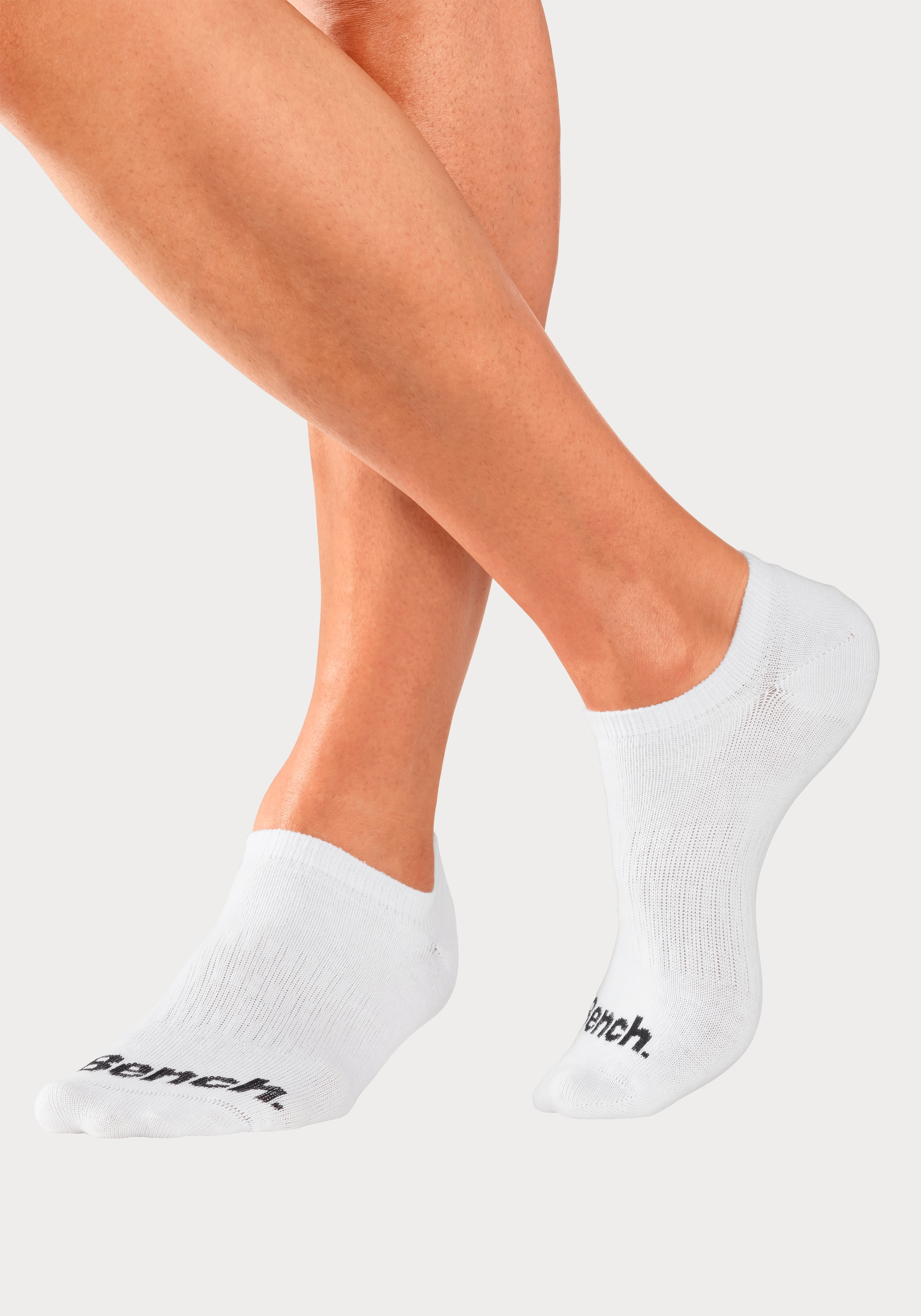 Bench. Sportsocken, (Set, 6 Paar), Sneakersocken verschwinden im Schuh