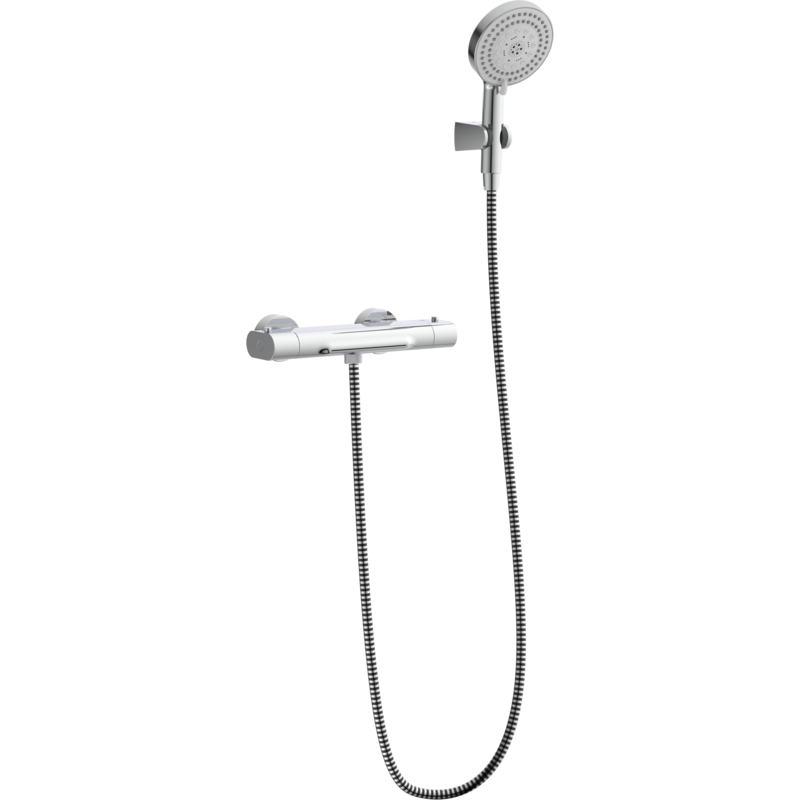 EISL Duschsystem »Parma« Eco-Stopp-Funktion, Antikalk-Noppen, wassersparend Chrom