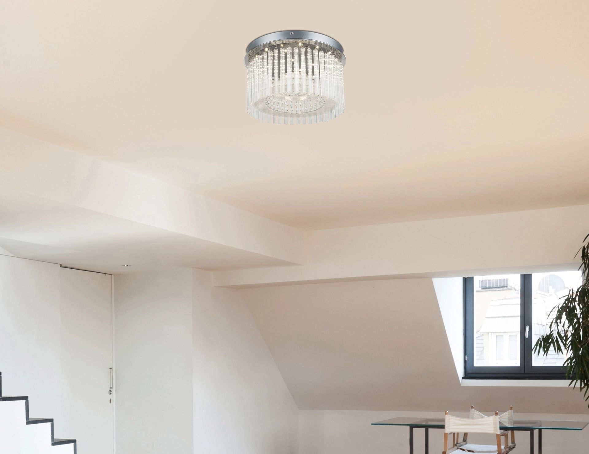 GLOBO LIGHTING Deckenleuchte »JOYCE«, Leuchtmittel LED-Modul   LED fest int günstig online kaufen