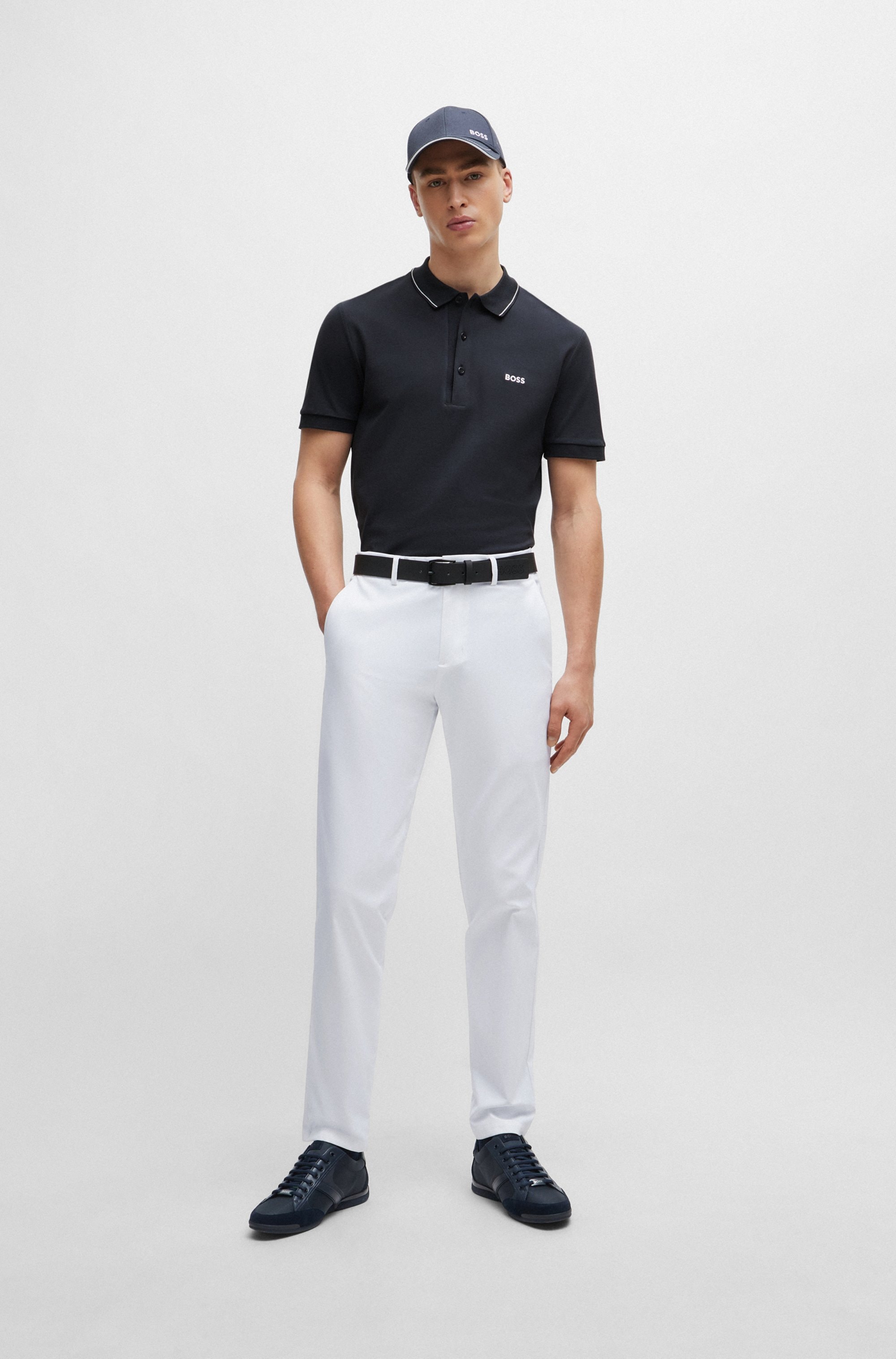 BOSS GREEN Poloshirt »Paule«, mit Polokragen