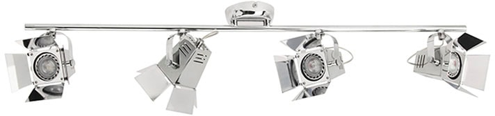 SPOT Light Deckenleuchte »Photo«, 4 flammig, Leuchtmittel GU10   LED wechse günstig online kaufen