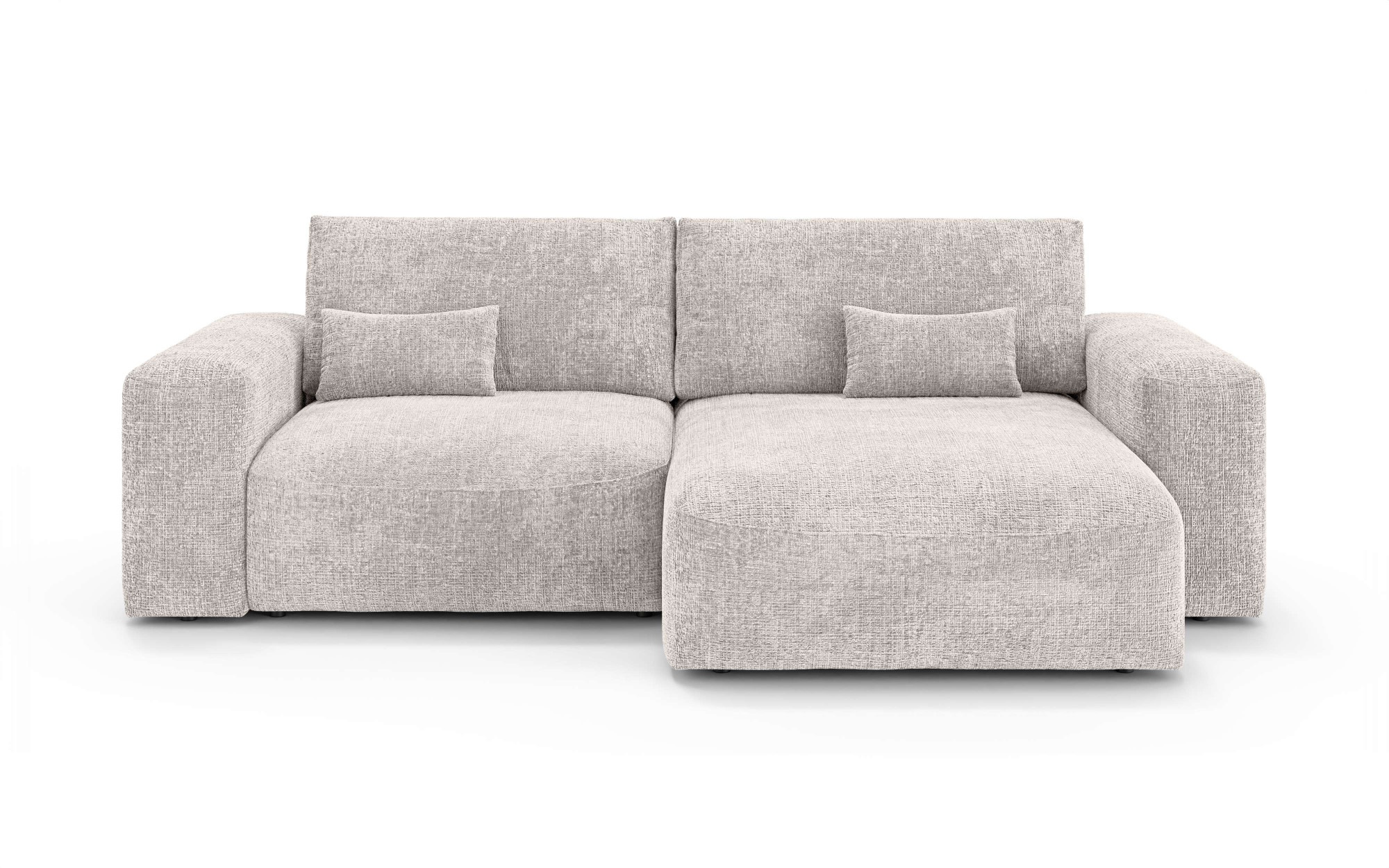 OTTO home Ecksofa »MATTS Schlafsofa mit Bettkasten, Maße B/T/H: 265/159/89 günstig online kaufen