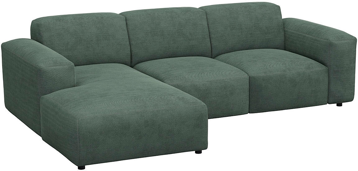 FLEXLUX Ecksofa »Lucera Chaislongue rechts oder links, L-Form, bequem«, mod günstig online kaufen