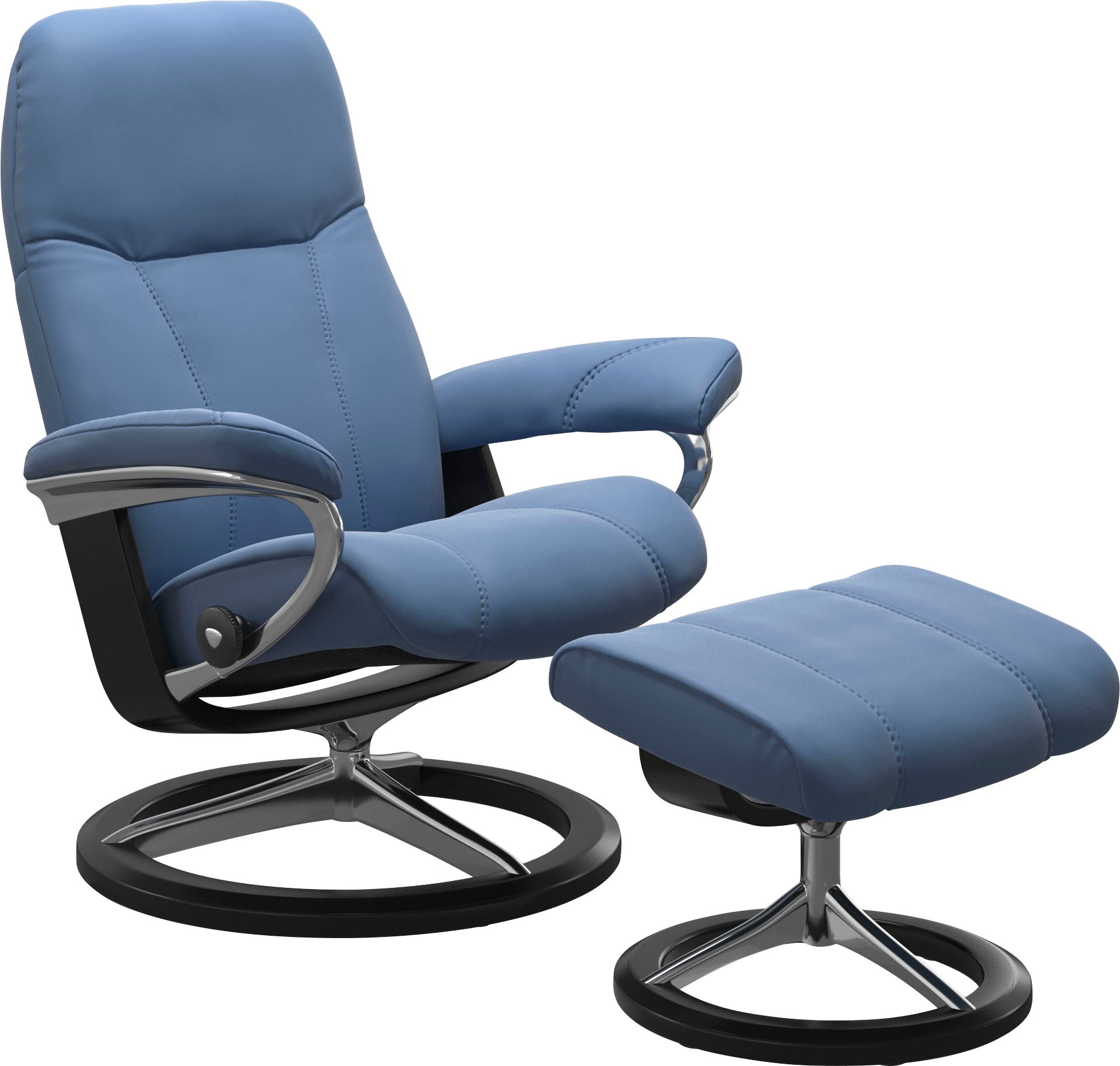 Stressless "Consul" mit Signature Base, Größe L, Gestell Schwarz günstig online kaufen