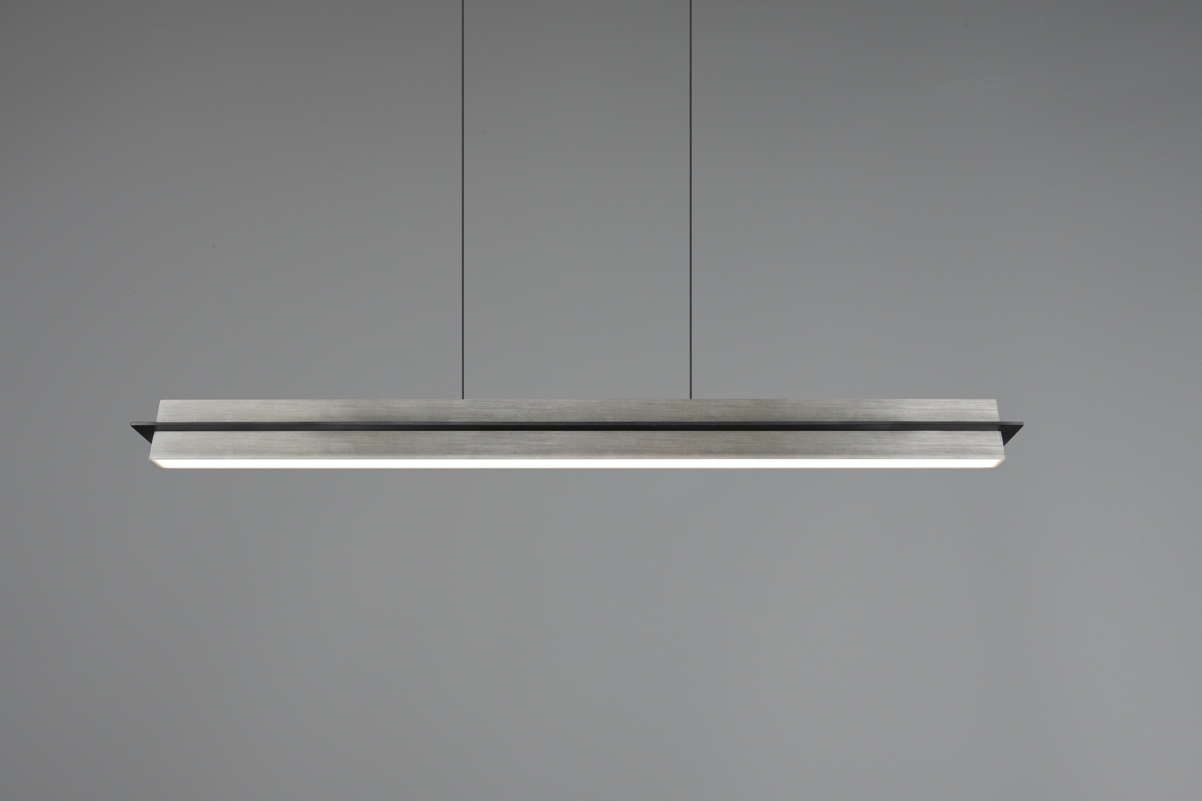 TRIO Leuchten LED Pendelleuchte »EMERSON, LED Hängeleuchte höhenverstellbar, 4-Stufen Touch Dimmer«, 1 flammig, Leuchtmittel LED-Board | LED fest integriert, Lichtfarbe einstellbar 2700-5000K warm- bis kaltweiß, Höhe max 150 cm