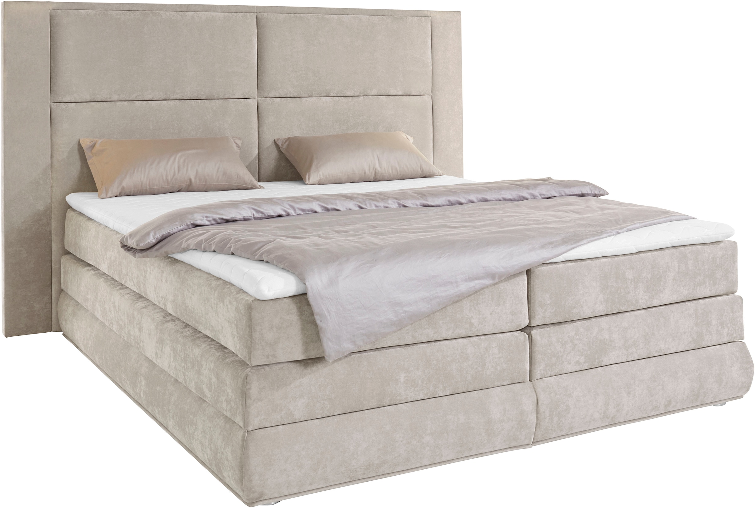 COLLECTION AB Boxspringbett »Copenhagen« inklusive Bettkasten, Topper, wahl günstig online kaufen